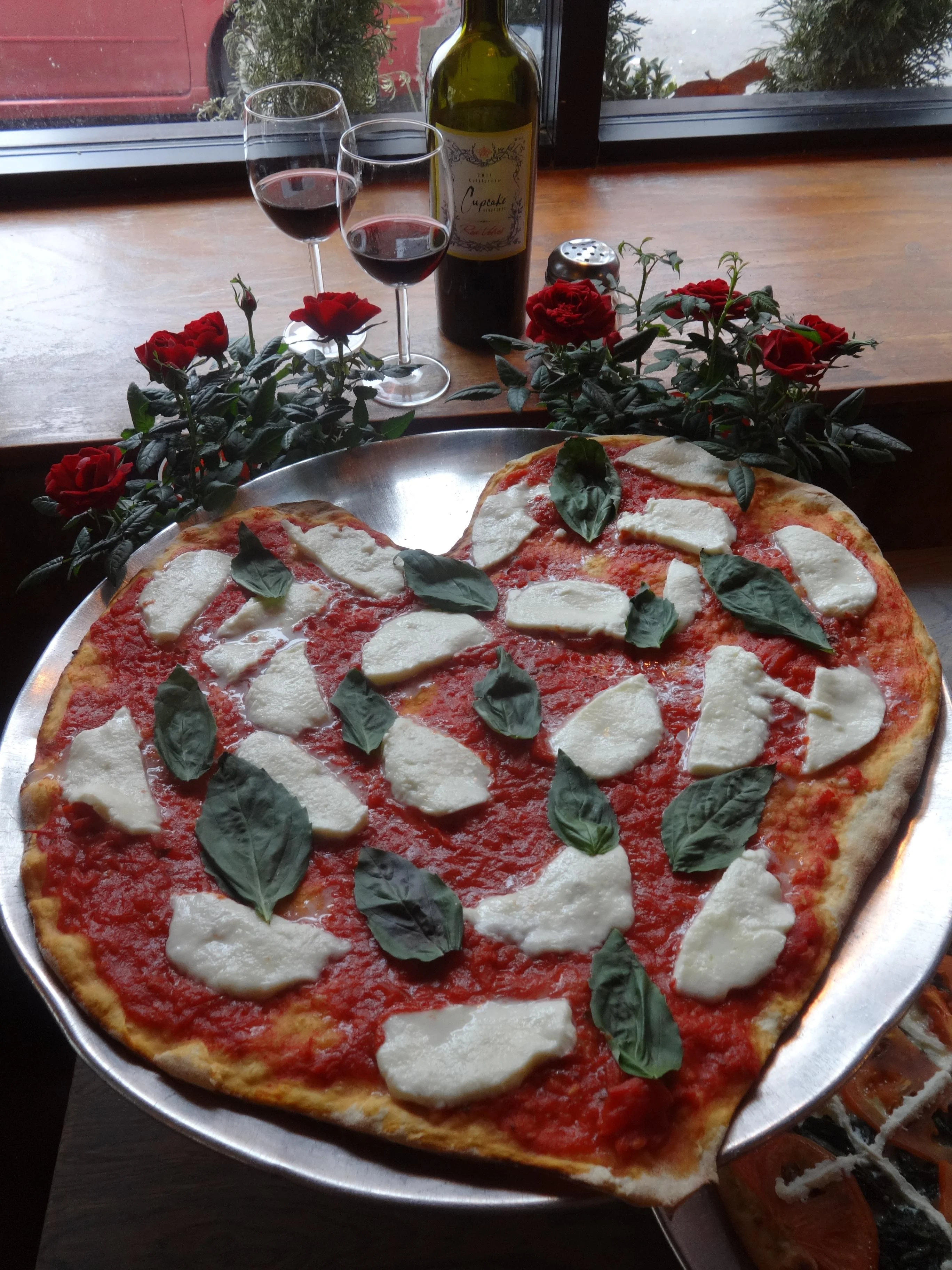 SliCE Philadelphia Says Be Mine with Heart-Shaped Pizza and Surprise Jewelry Delivery Contest