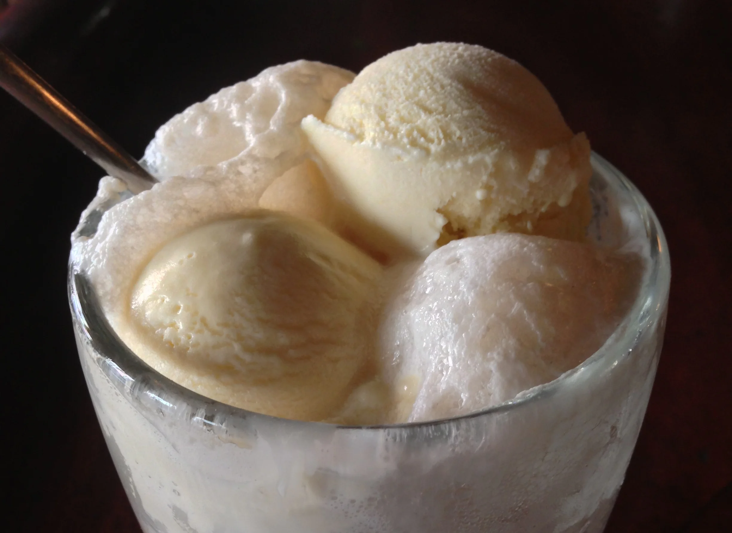 Pretzel Breaded Calamari, Beer Floats, Sassafras, Old City, Ice Cream