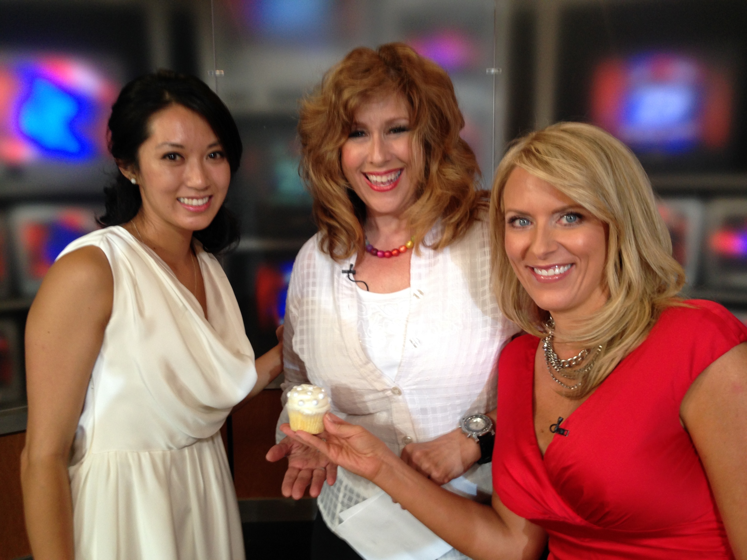 Diner en Blanc, Philadelphia, PR, TV Shoot, Fox 29, Good Day Philadelphia, Sue Serio