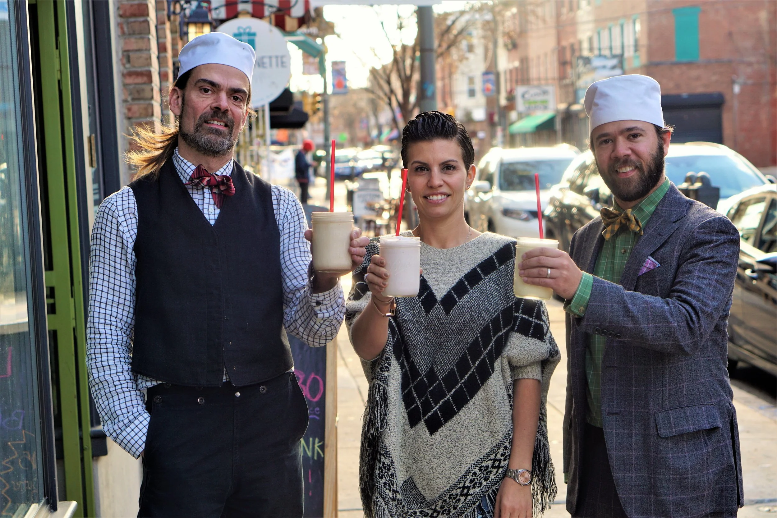 P’unk Burger Brings The Franklin Fountain To East Passyunk In Three New Holiday Shakes