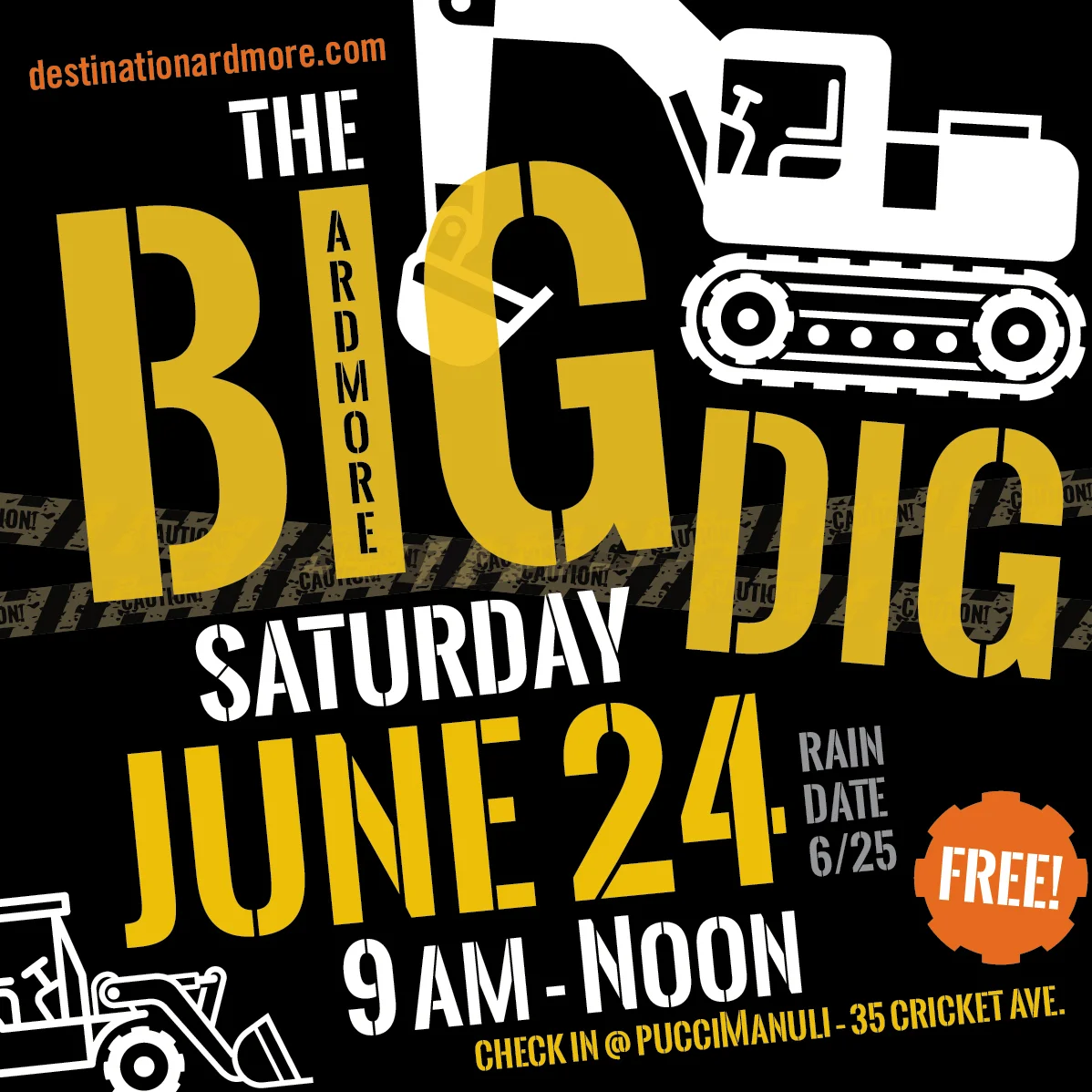 Ardmore's Big Dig: A Free Construction-Themed Carnival For The Whole Family