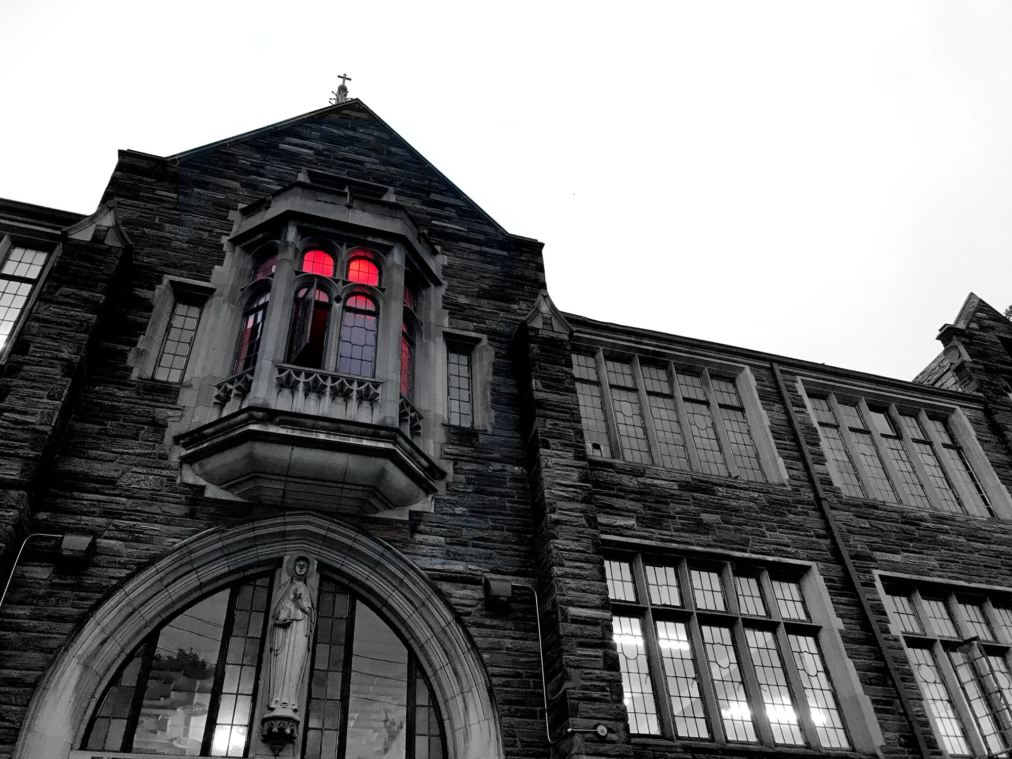 Philadelphia School of Circus Arts Transforms Historic Mt. Airy Church into Philadelphia's Newest Halloween Decoration