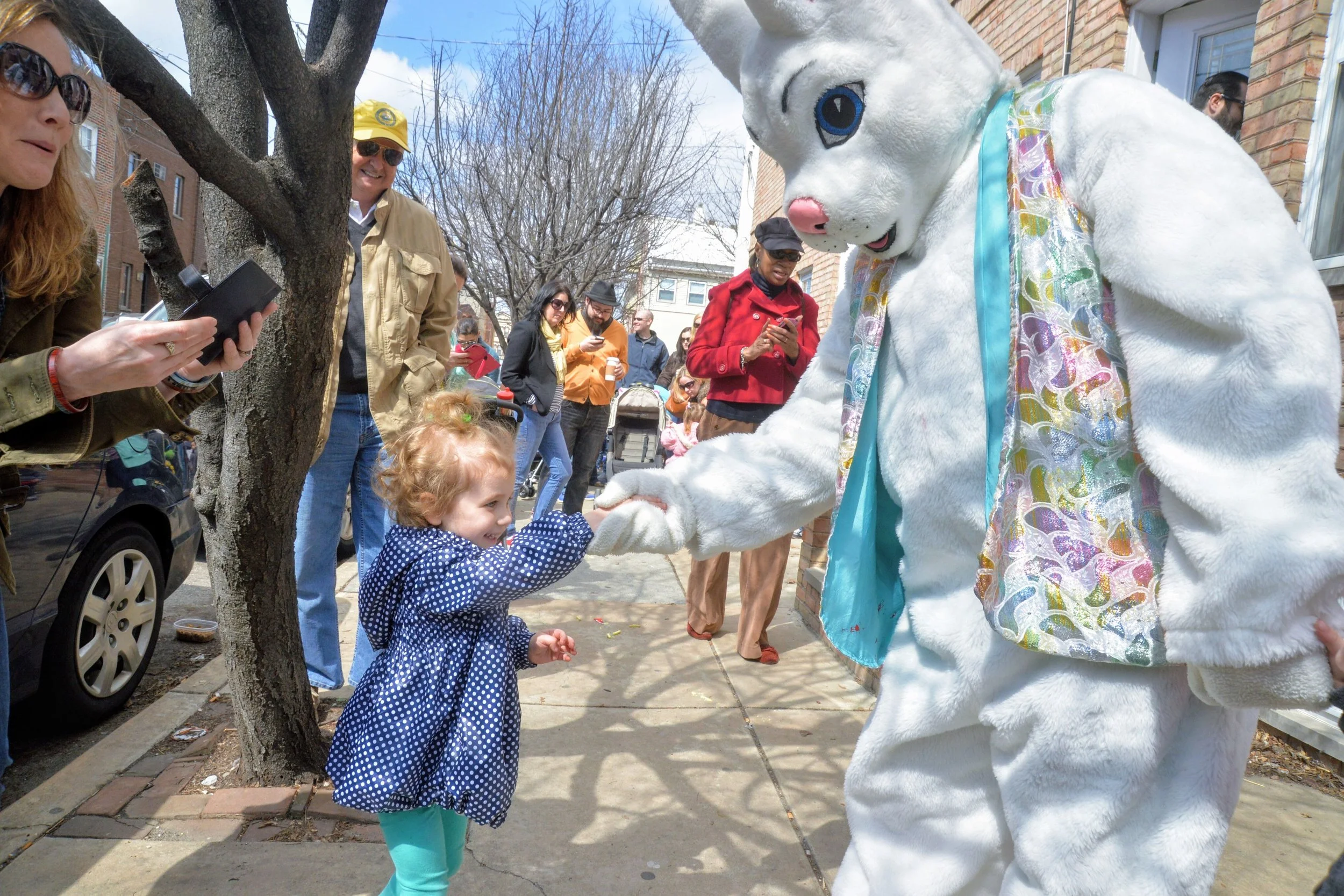 Easter Egg Hunt on East Passyunk