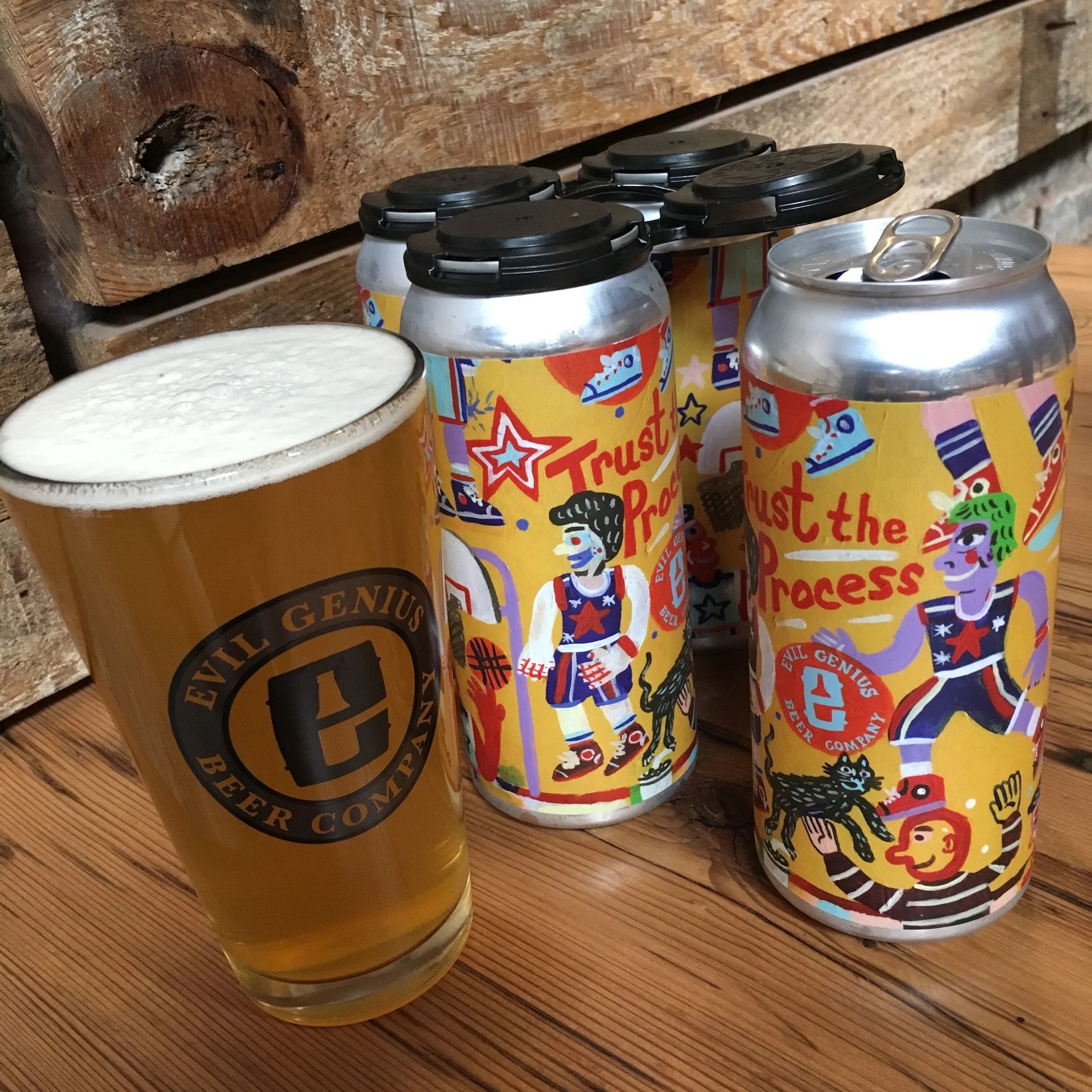 Evil Genius Beer Garden Announces Grand Opening in Fishtown, New Drafts on Tap to Include Trust the Process Sixers Inspired Beer