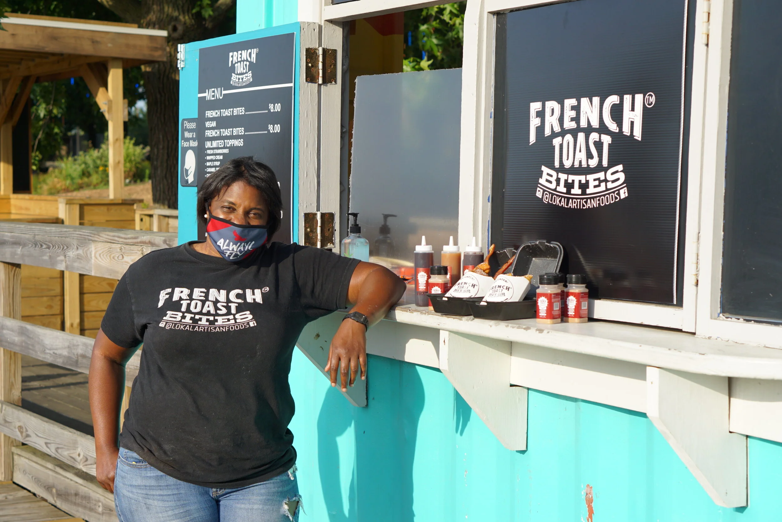 First-Ever Black Female Chef Debuts at Spruce Street Harbor Park with French Toast Bites
