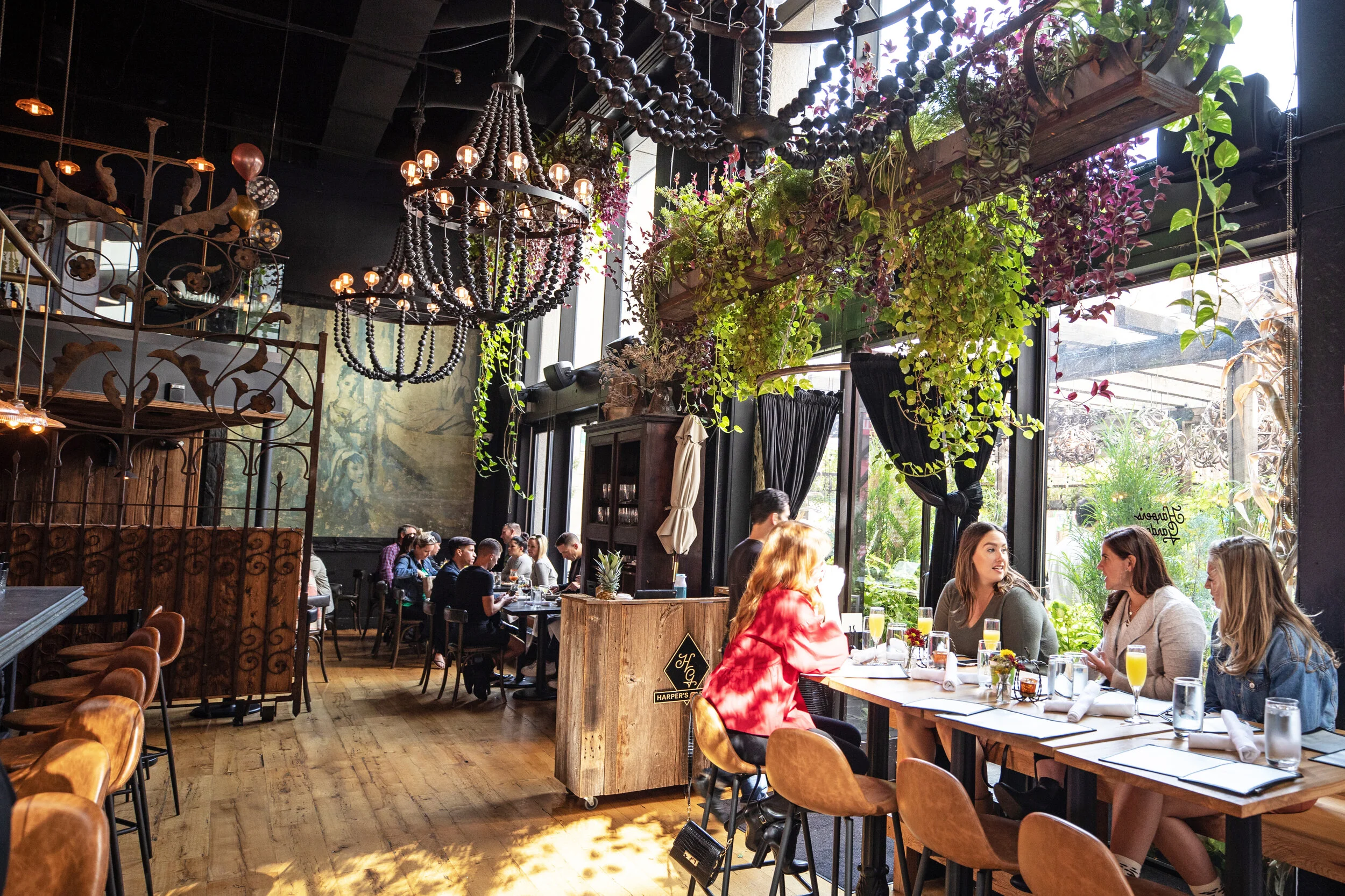 Indoor Dining, Harpers Garden, Philadelphia