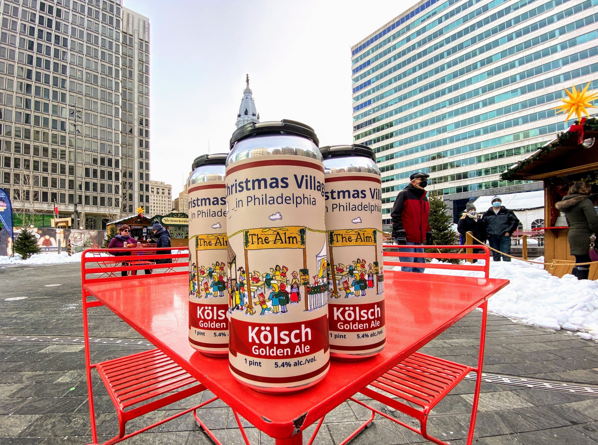 Christmas Village In Philadelphia Debuts Exclusive New Christmas Village Beer 