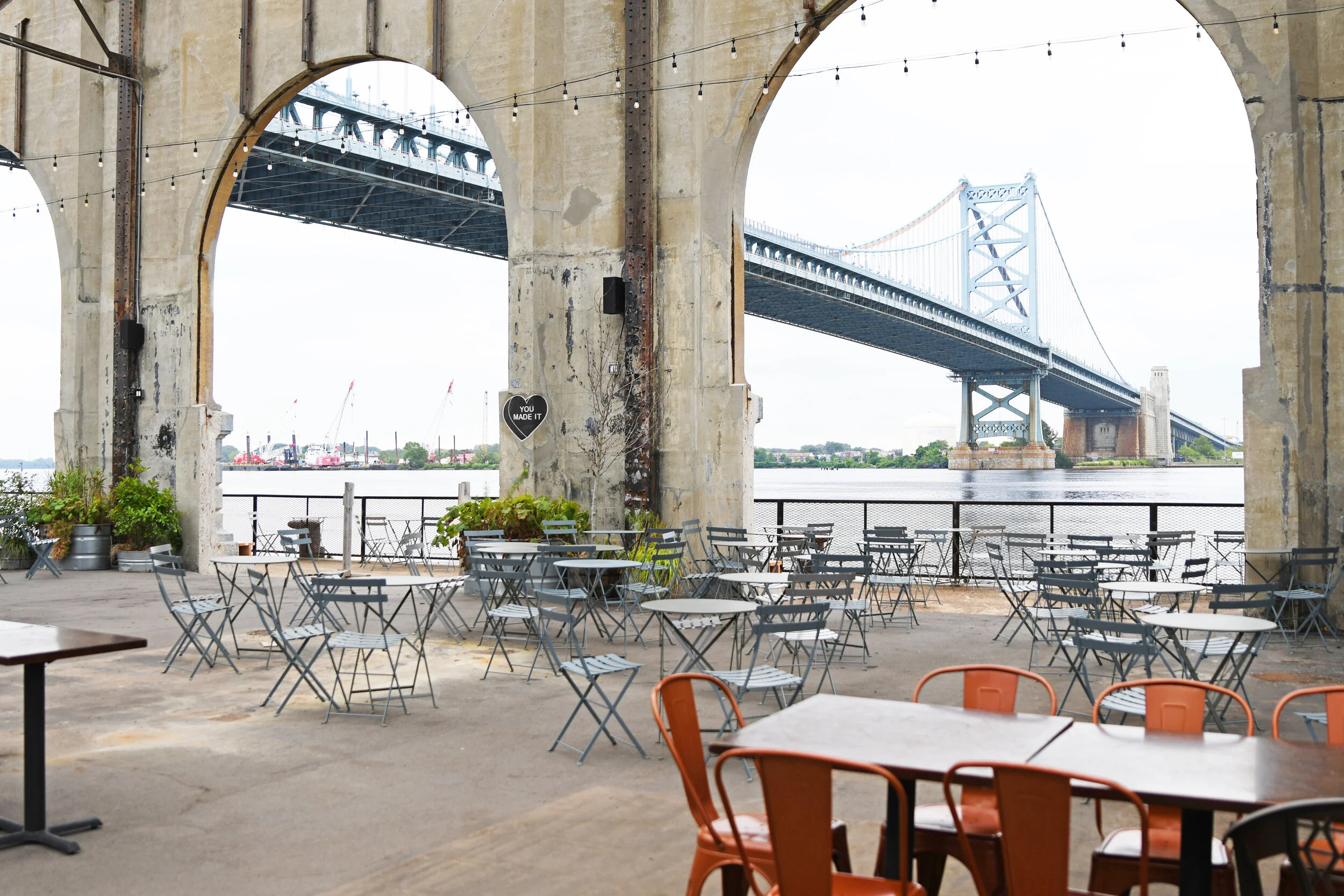 The Garden Brings Waterfront Dining Back to Cherry Street Pier for Spring and Summer
