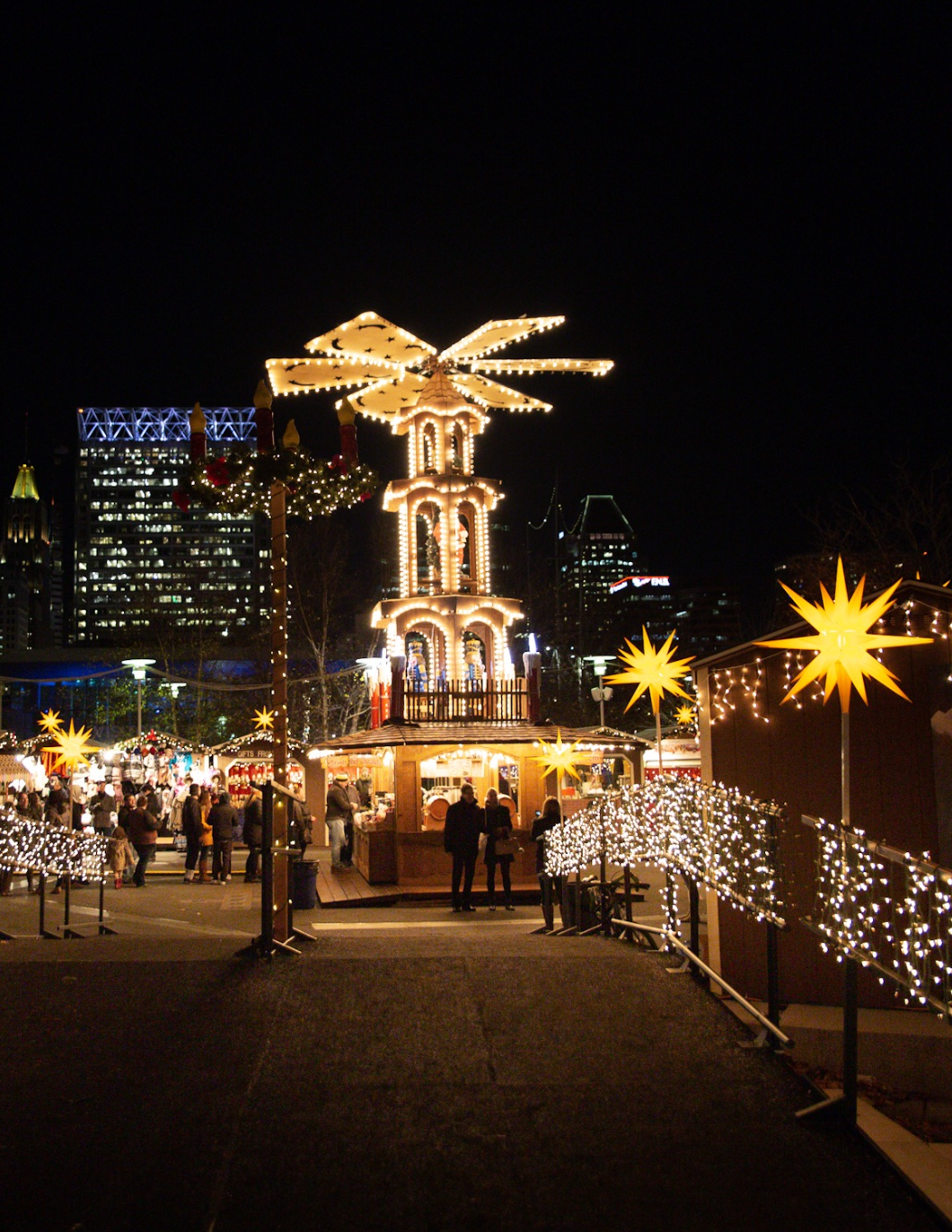 Christmas Village in Baltimore Announces Return to Inner Harbor for 2021 Holiday Season