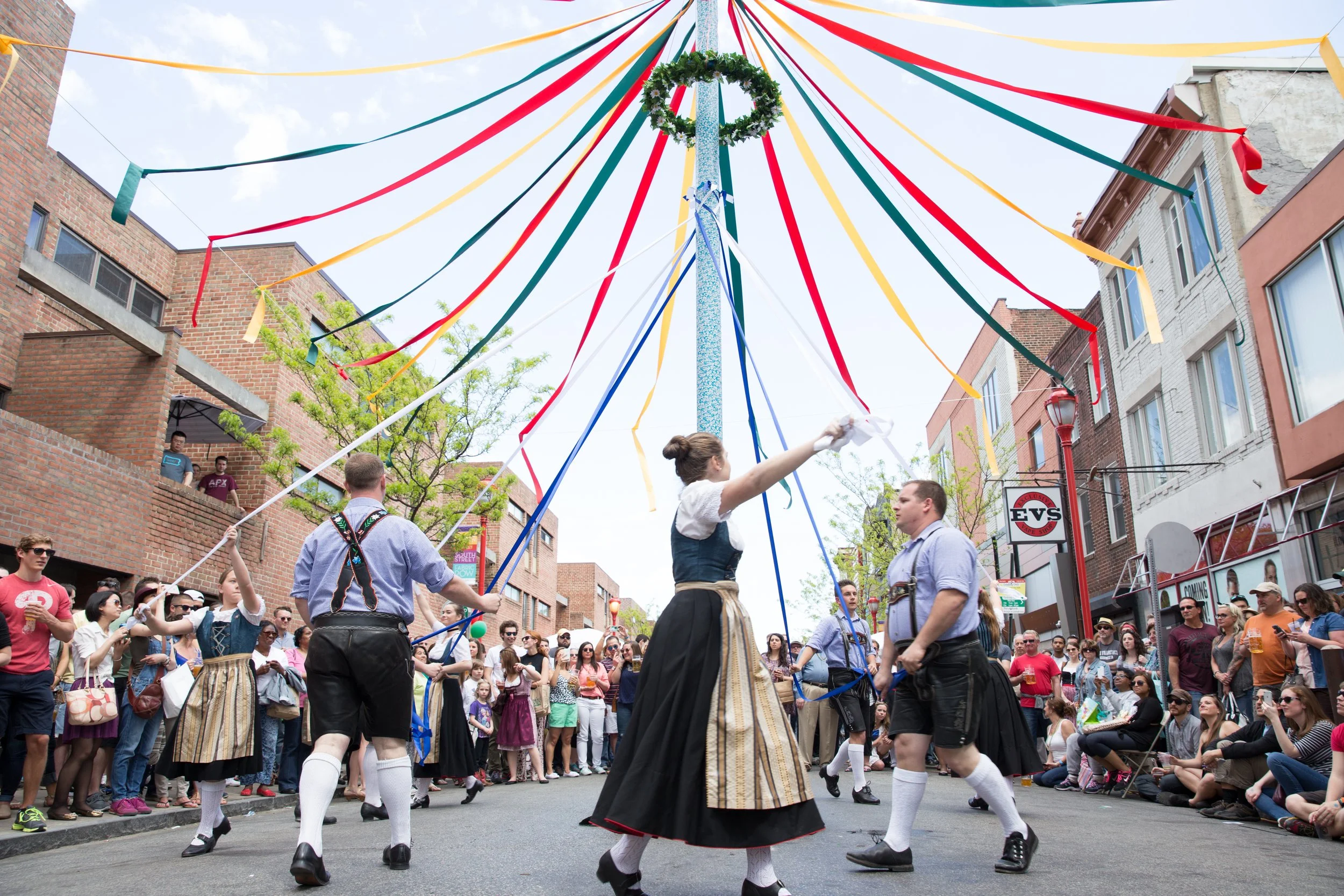 Maifest Returns to South Street with Philly's Tallest Maypole, German Food, Dancing and More