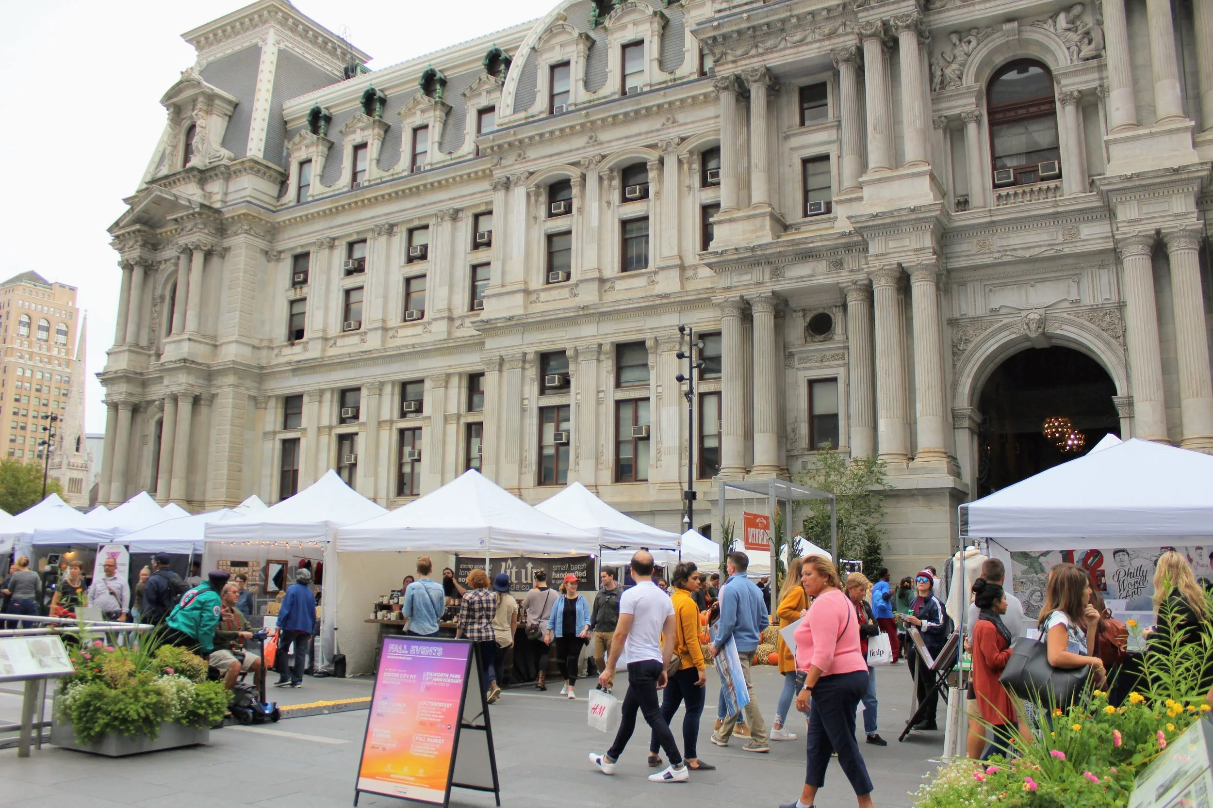 The Philadelphia Marketplace Returns to Dilworth Park in September