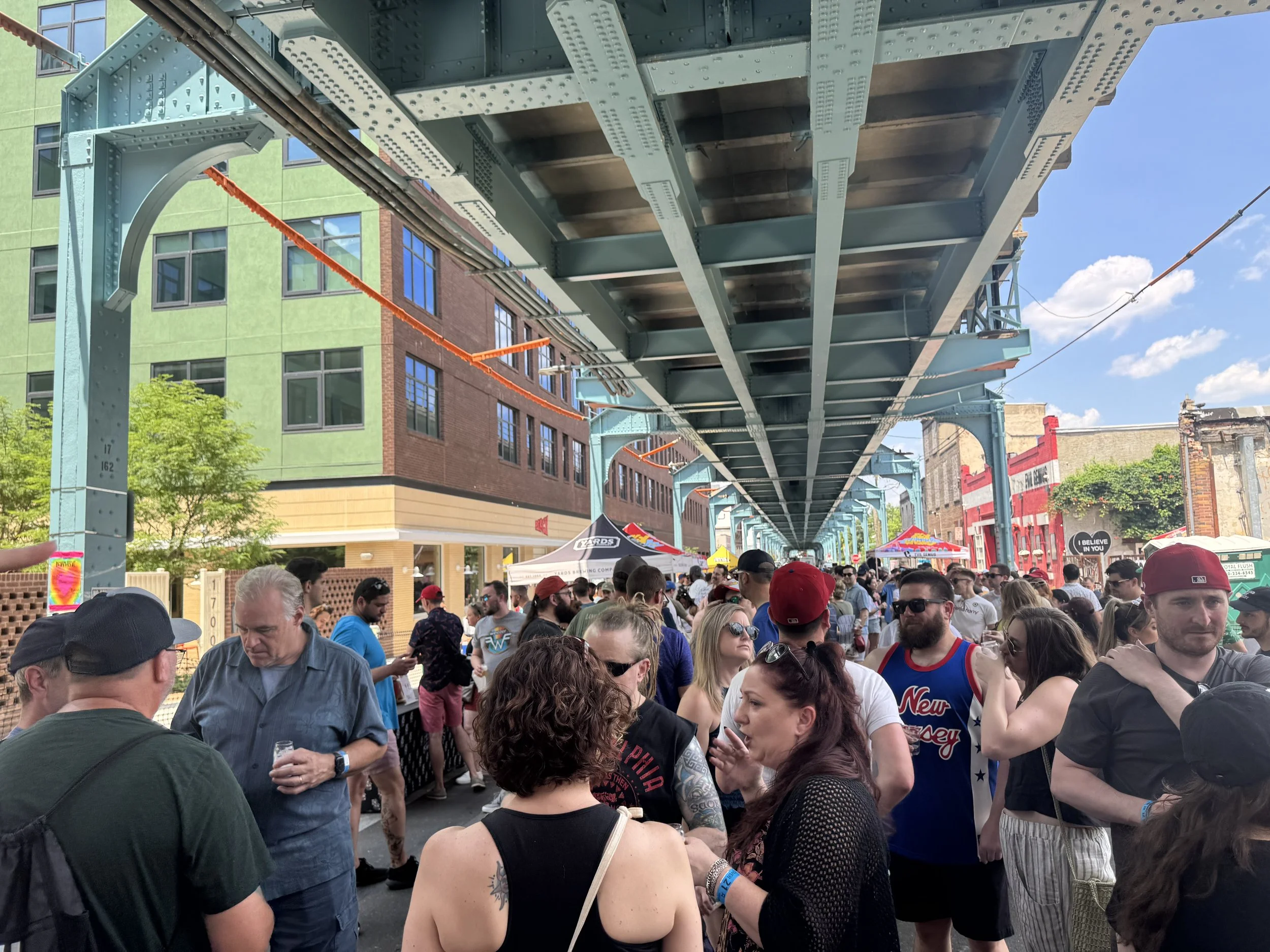 Fishtown Under the El Bazaar Celebrates Christmas in July for This Month's Block Party