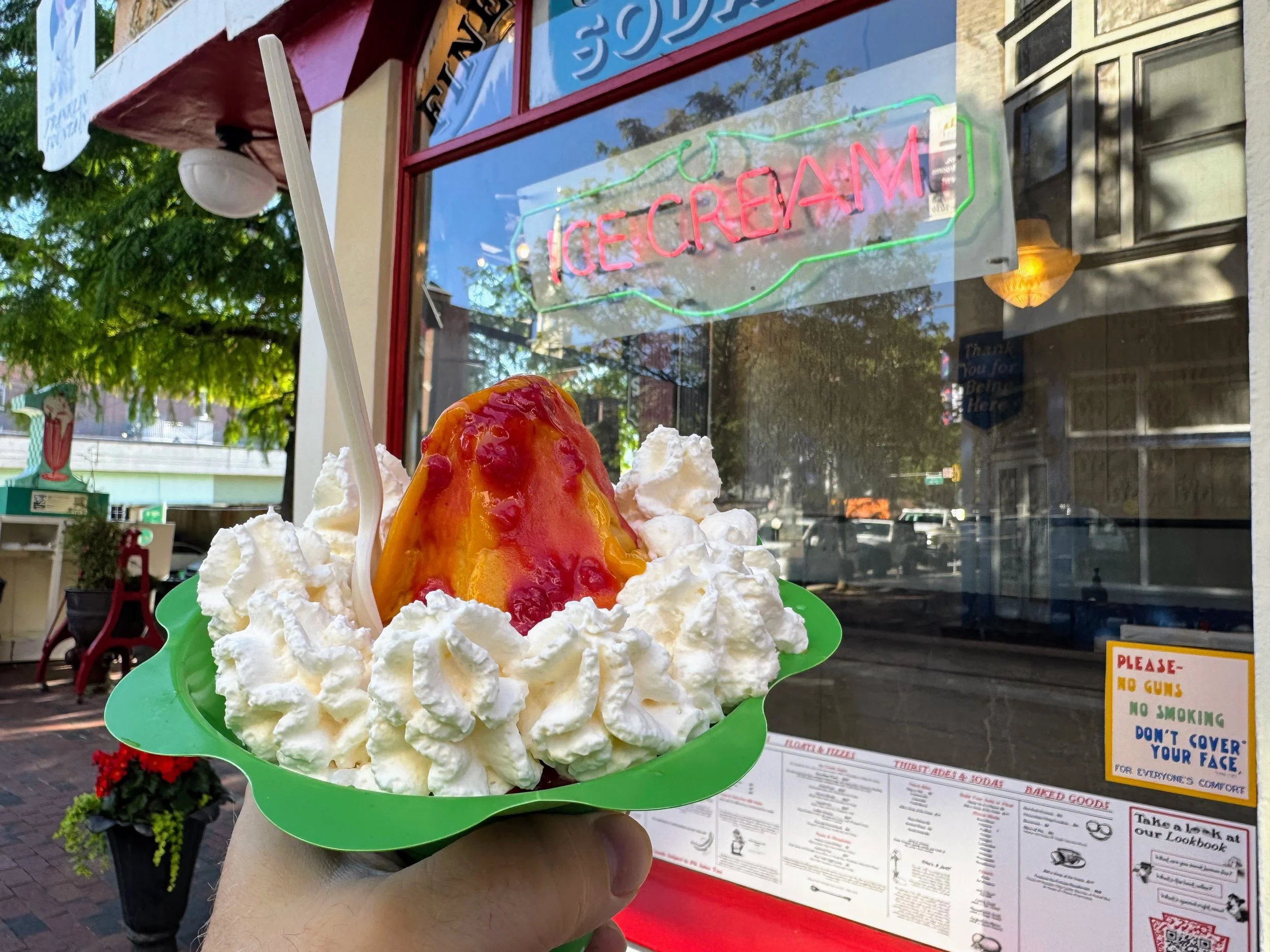 franklin fountain, liberty sundaes, the franklin fountain, old city