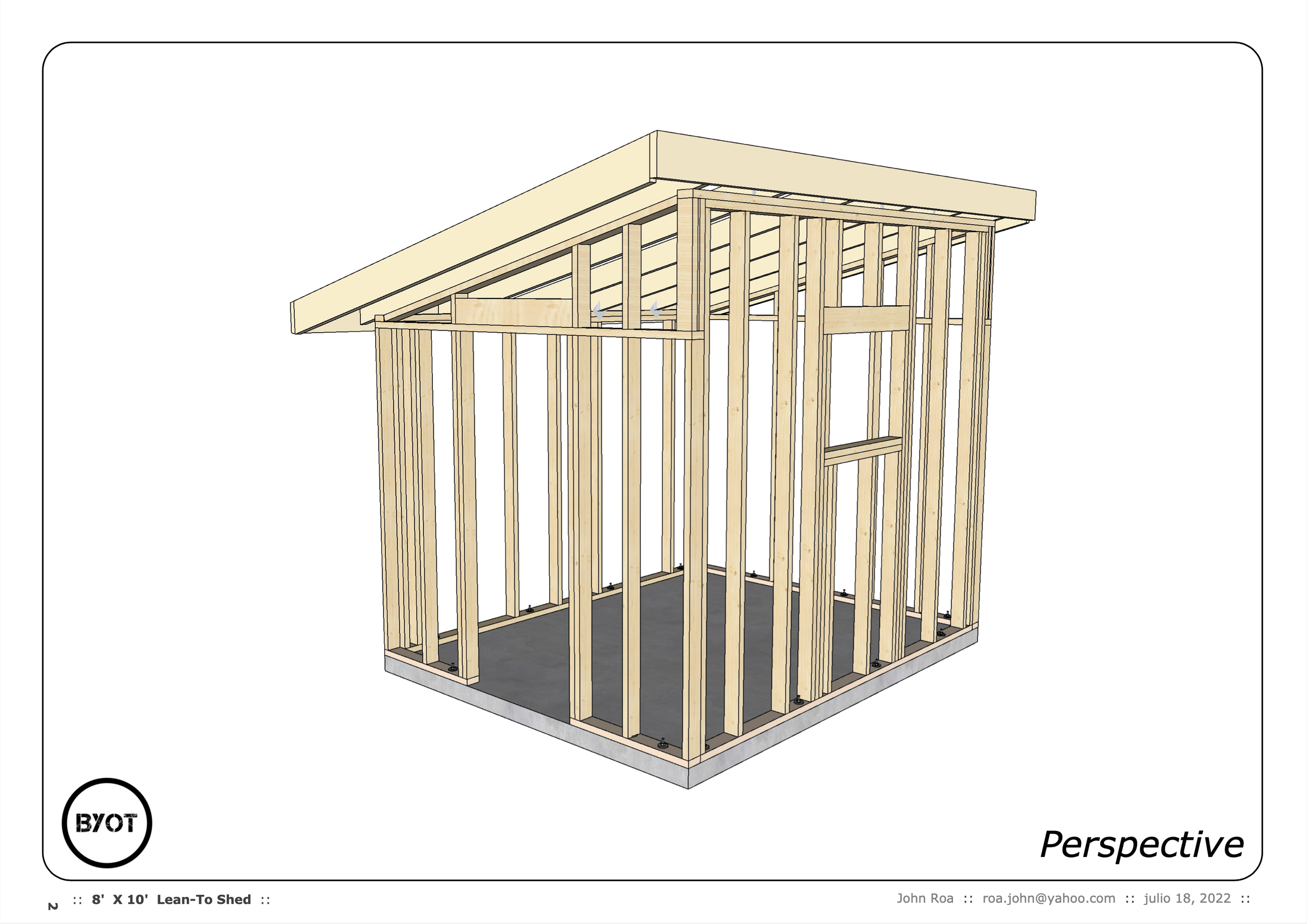 8 X 10 Shed Plansnull