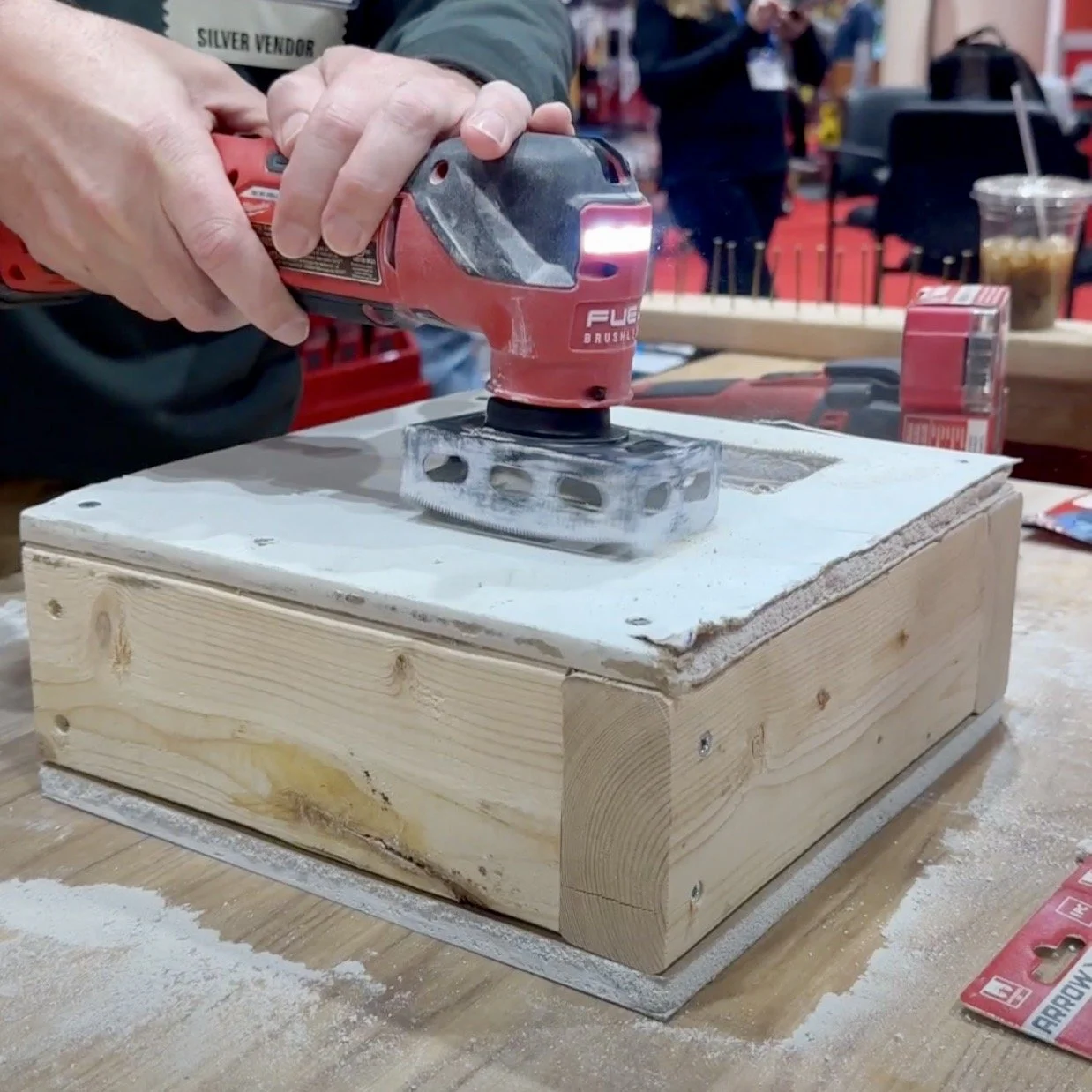 Electrical Box Drywall Cutting