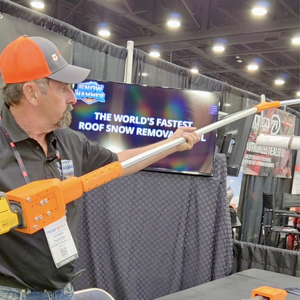 Reciprocating Saw Snow Remover 