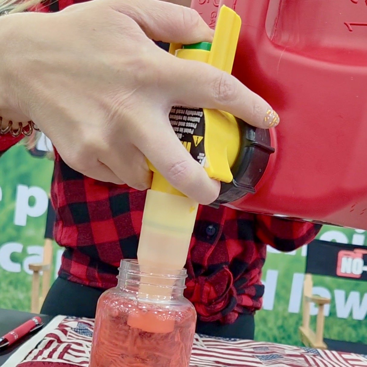 Overflow Proof Gas Can 