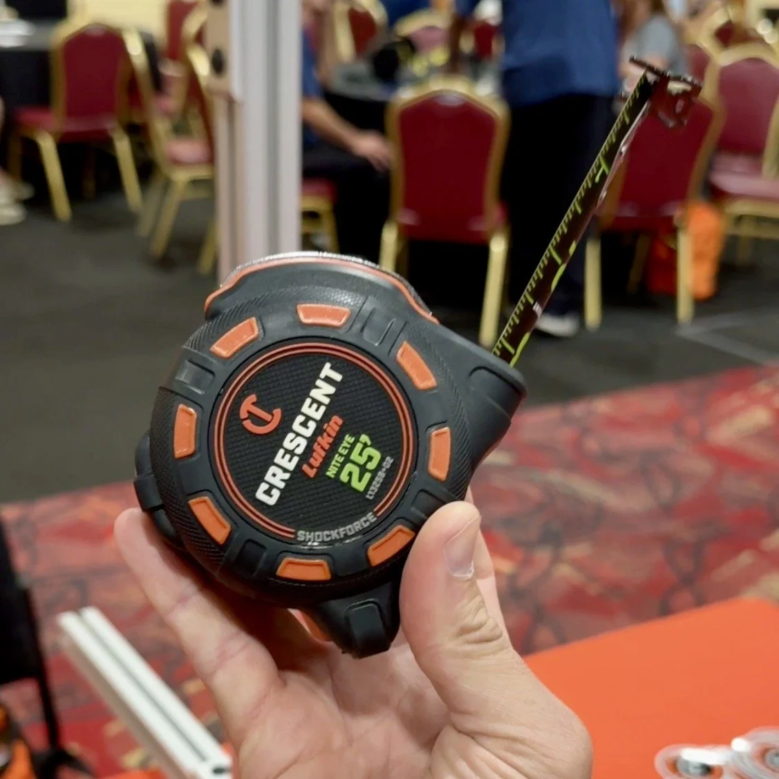 Crescent Shockwave Tape Measure 