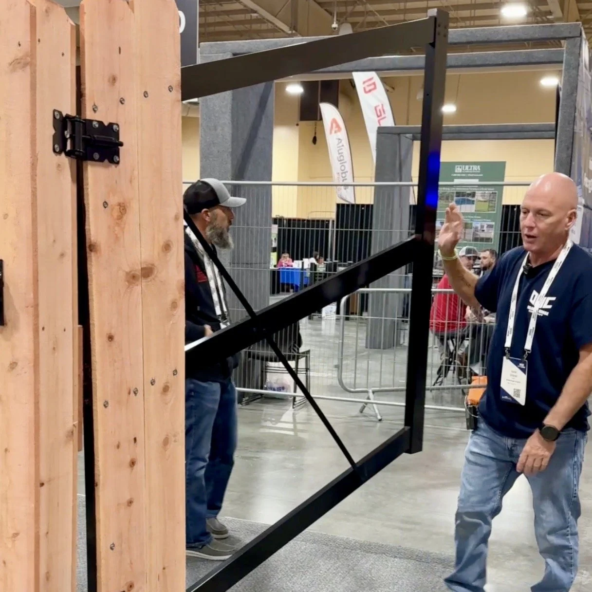 Gate Hinge For Hillsides 