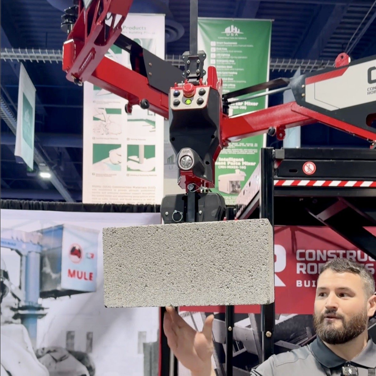 Masonry Block Lifting Machine 