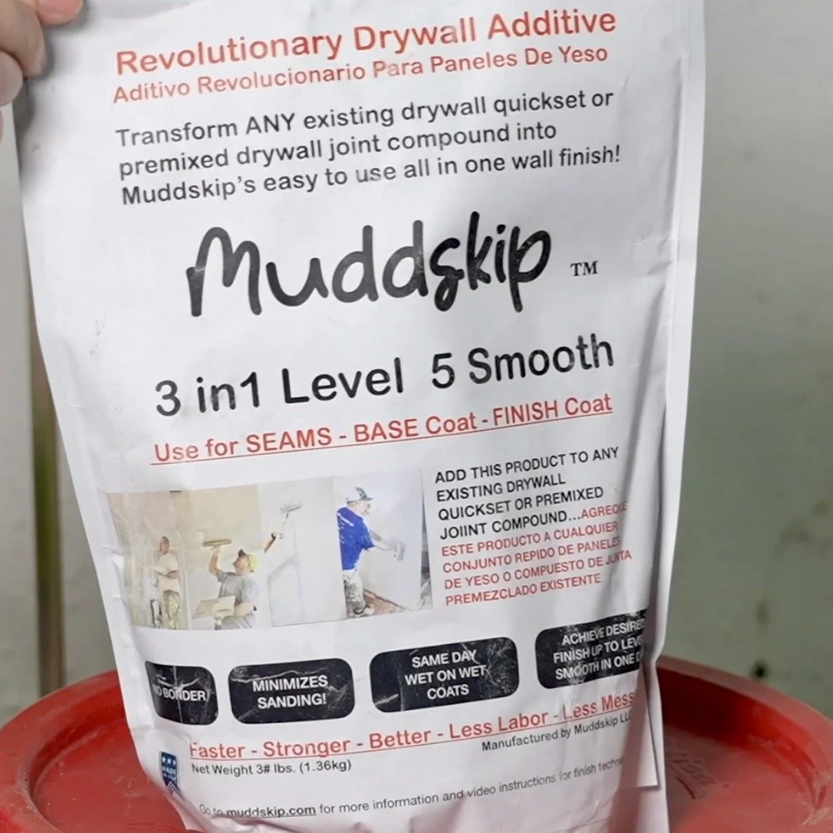 Muddskip Drywall Additive 