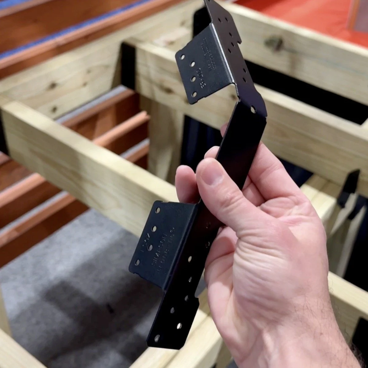 Black Framing Brackets 