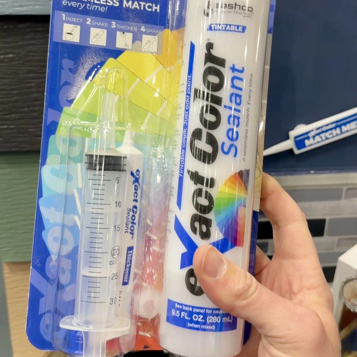 Color Matching Caulk