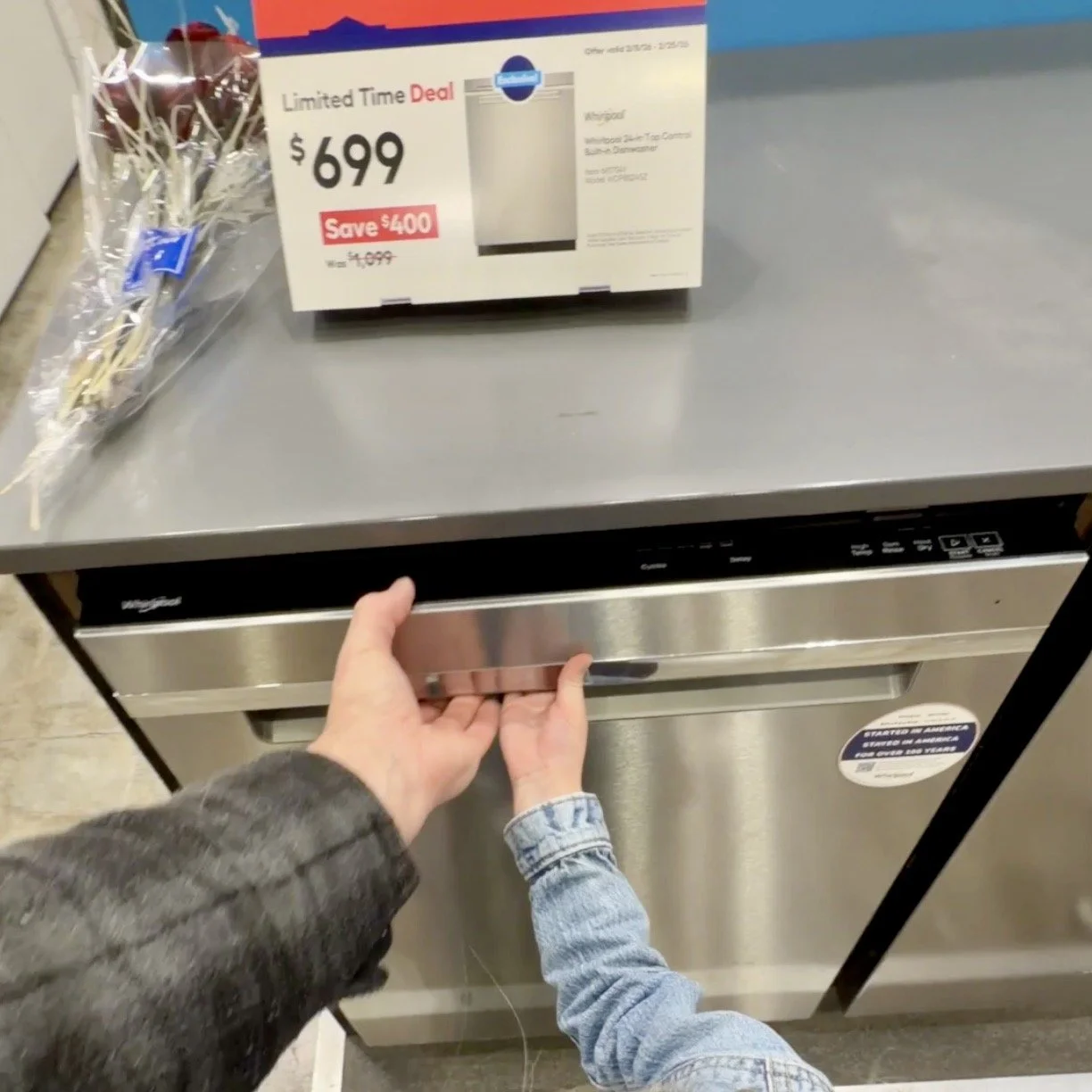LOWES Dishwasher Upgrade 