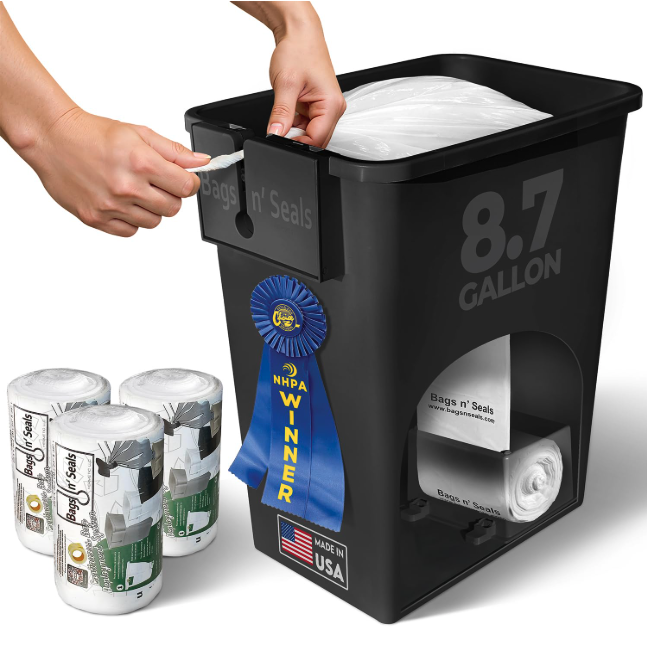 Continuous Trash Bag Design 