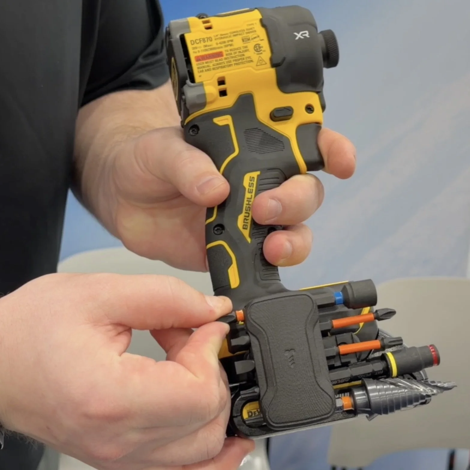 Drill Battery Attachment