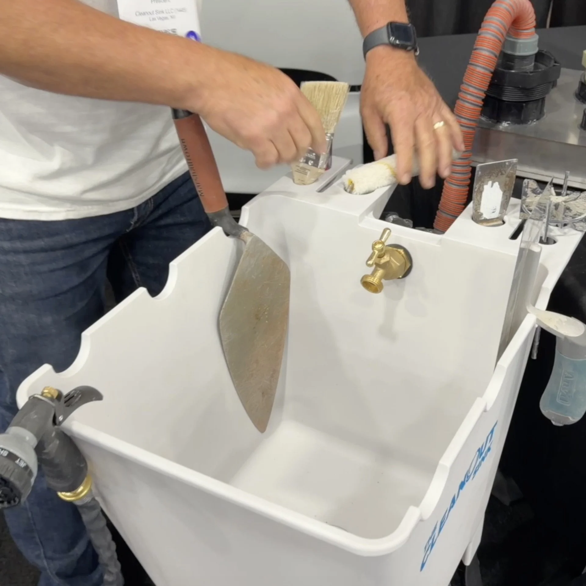 Portable Cleanout SInk