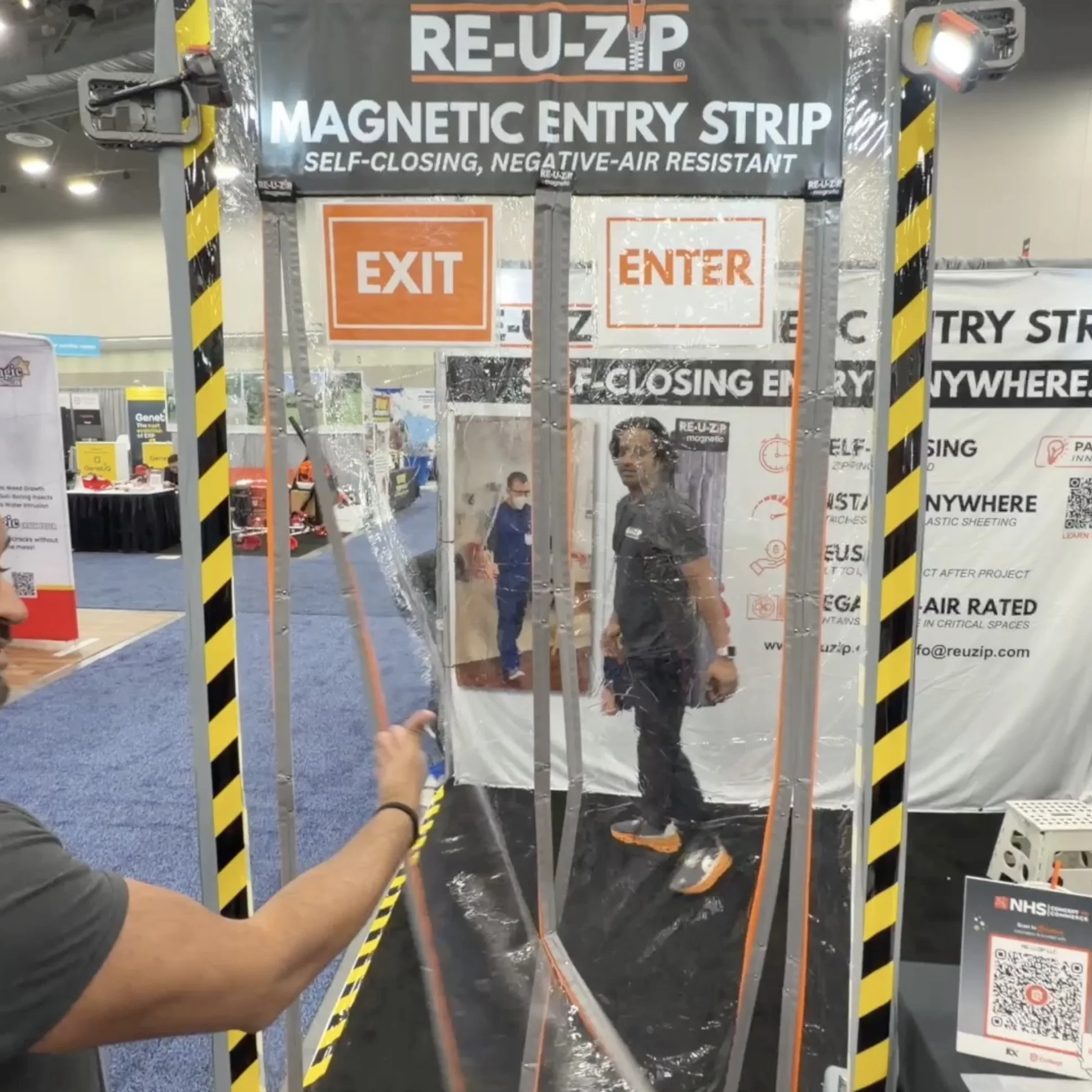 Magnetic Entry Strip