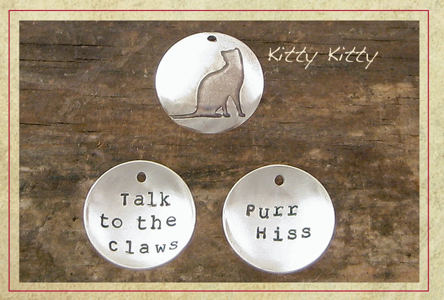 Kitty Clamshell Necklace