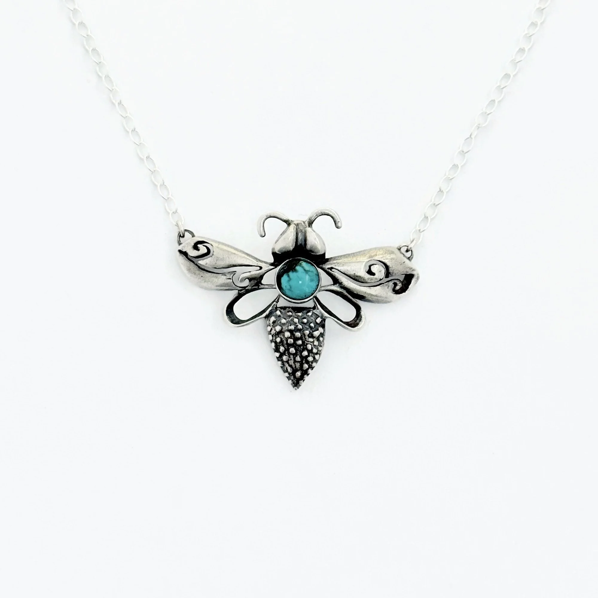 Honeybee Turquoise  Necklace