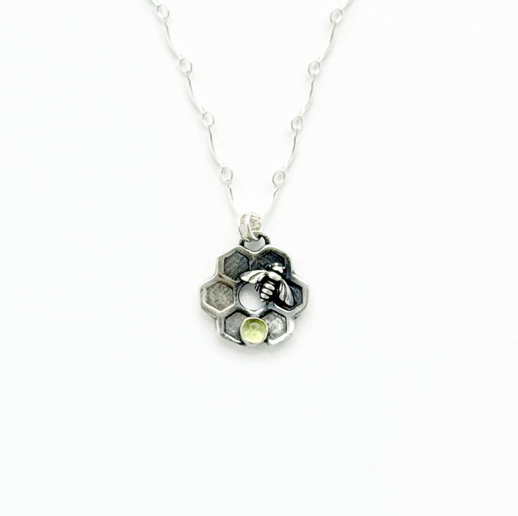 Honeycomb Flower Necklace