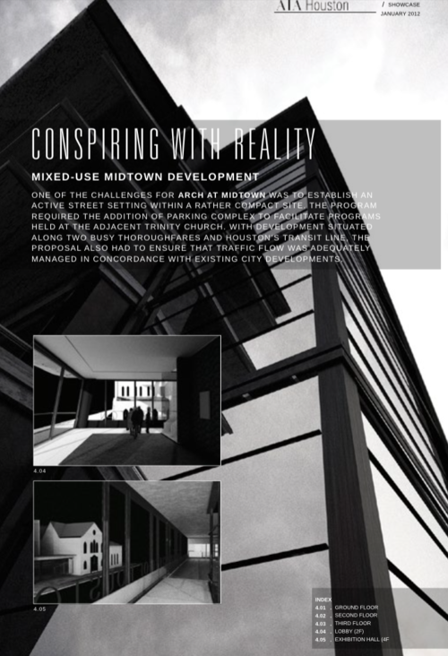 ARCHITECTURE CENTER OF HOUSTONURBAN INFILL, MIXED-USE