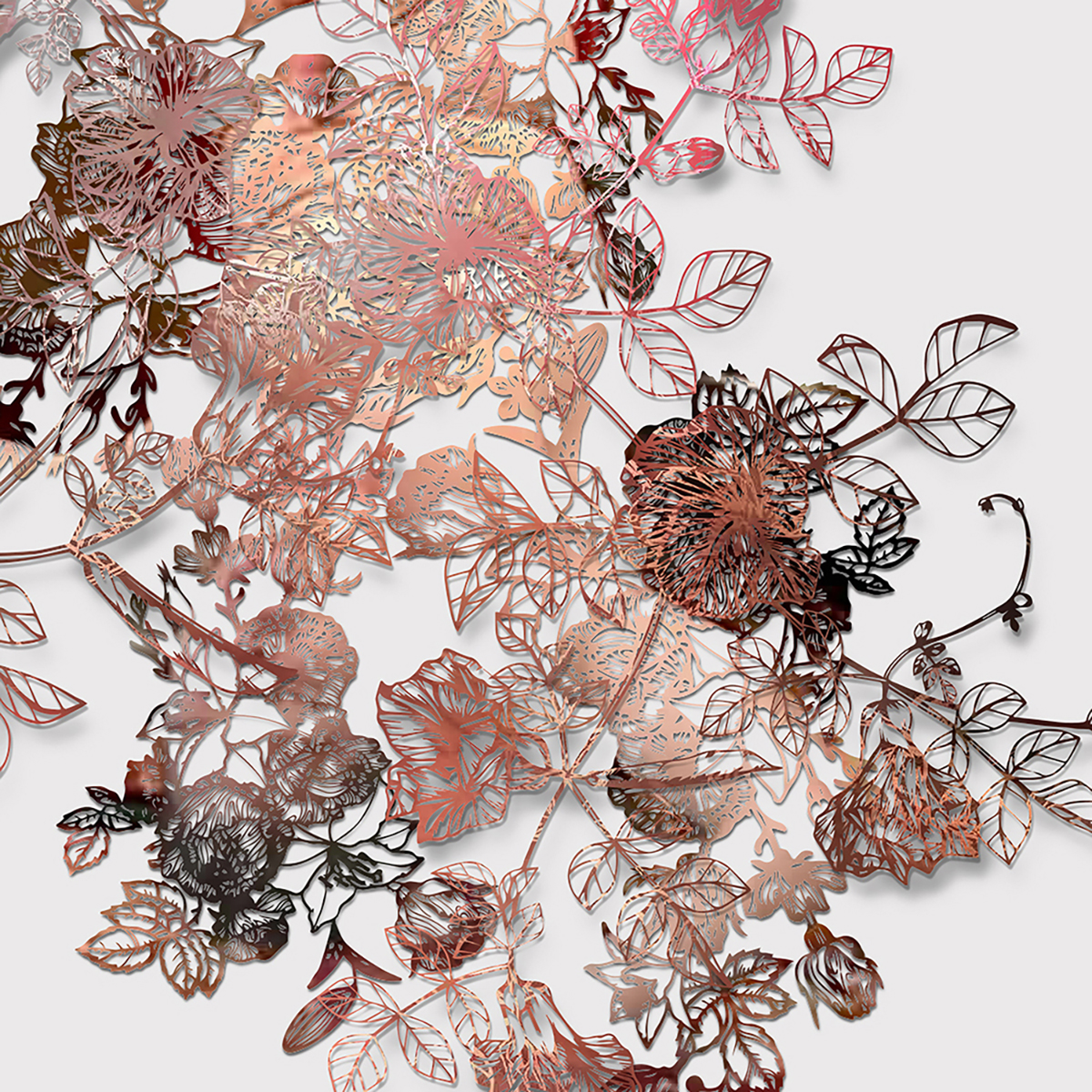 Brent Solomon, 2019. Cut paper and wood. 18in x 30in