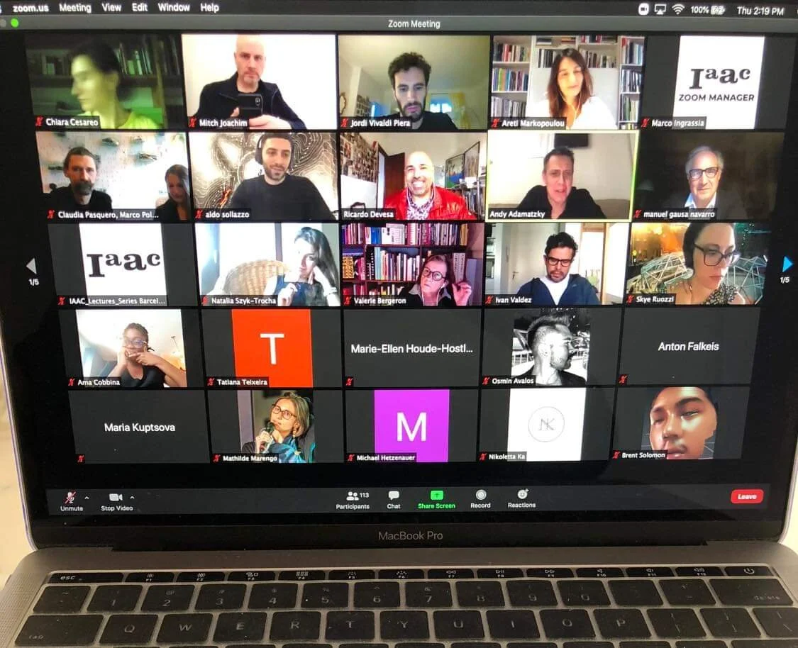 Note: Good to be in the same room with Mitch again! #quarantinelife