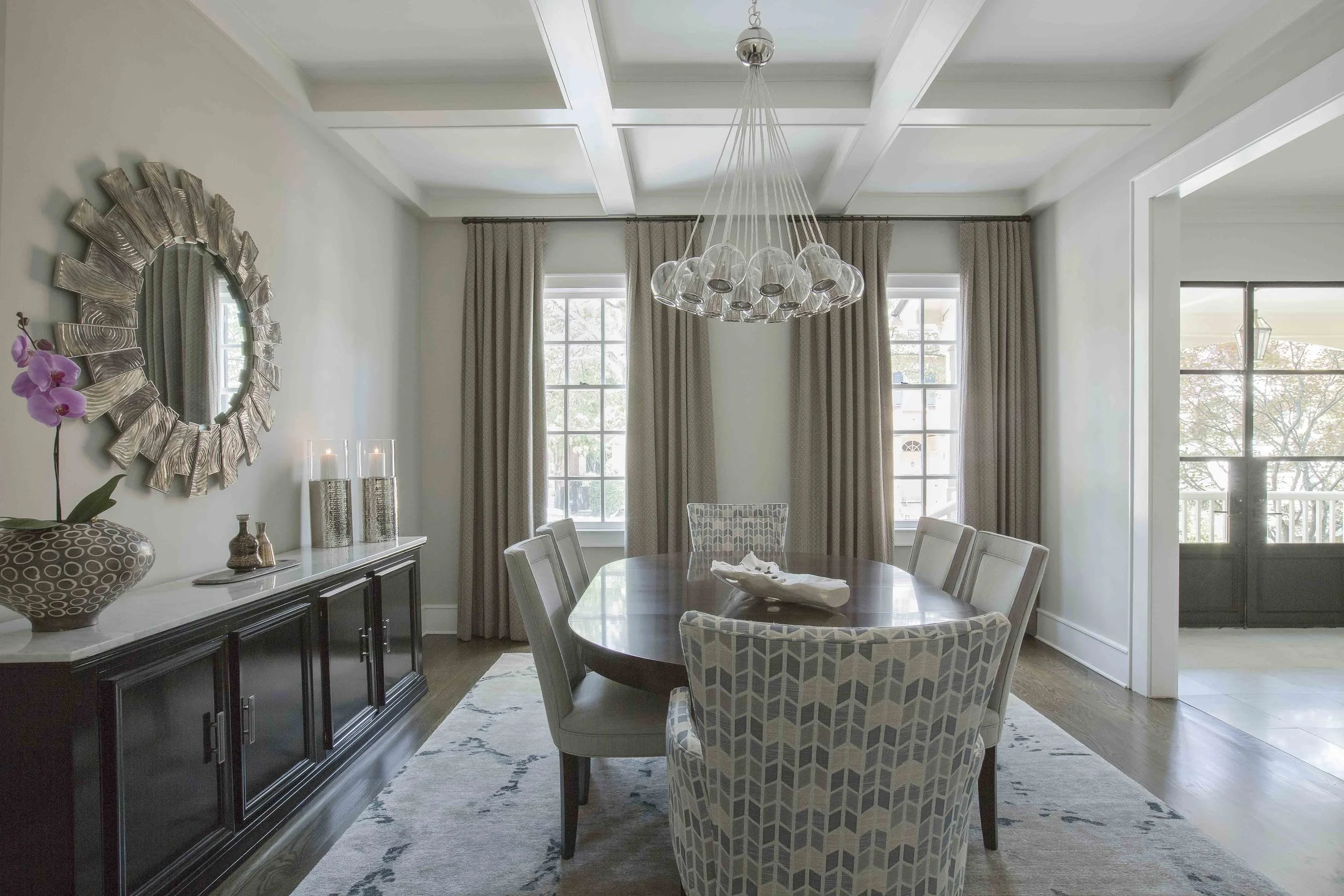 The Consulting House created the architectural drawings for the entire house renovation. The project included a total gut of the home with many walls being removed and areas being switched as to their location. All design elements and selections were done by The Consulting House as well as the interior decorating of the home once the construction was underway. 