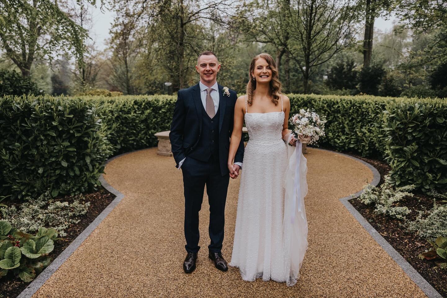 Ian &amp; Helen // @clandeboyelodgehotel 

A small private wedding in March saw weddings kick off in 2024 but yesterday really felt like the beginning of this year&rsquo;s wedding season. 

Yesterday, the weather didn&rsquo;t play ball but Ian &amp; 