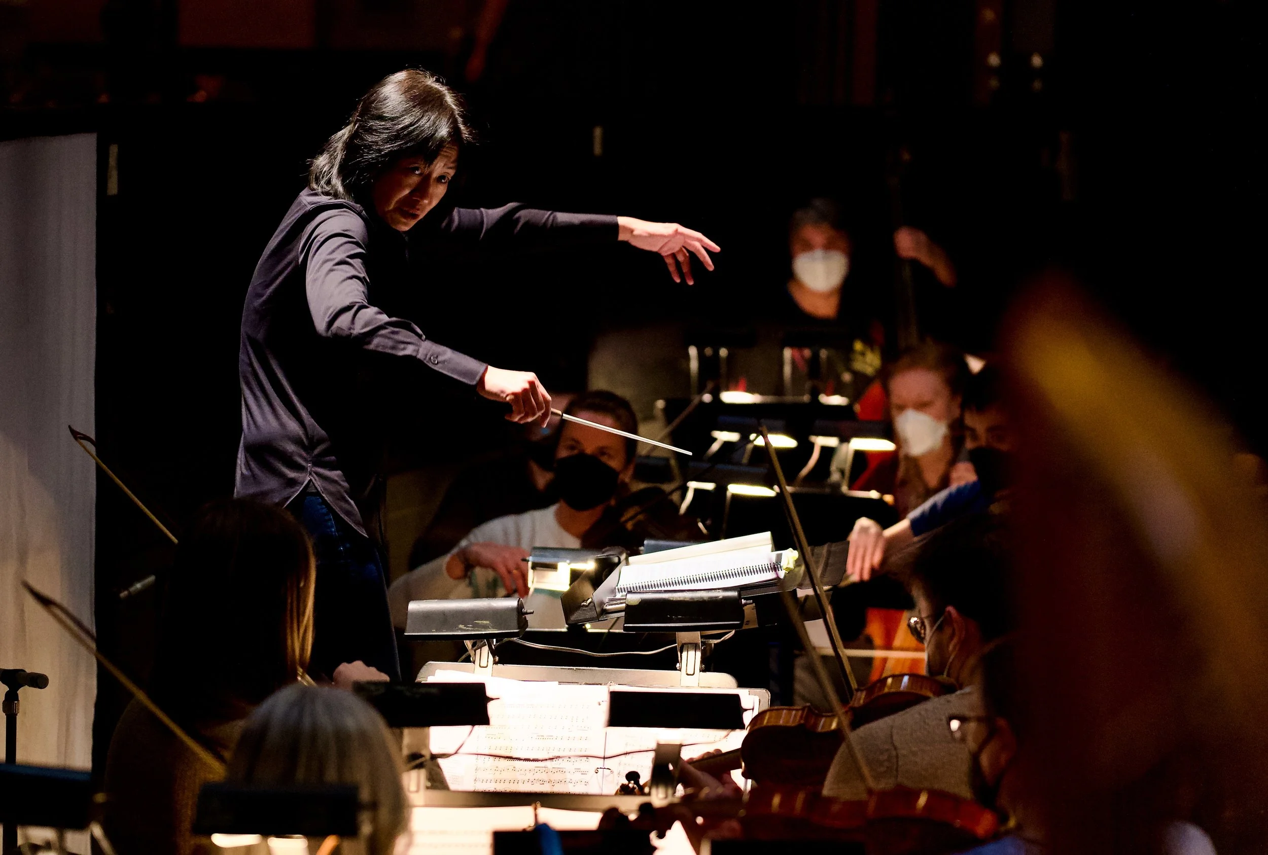 In the Orchestra Pit at Kentucky Opera's Orfeo