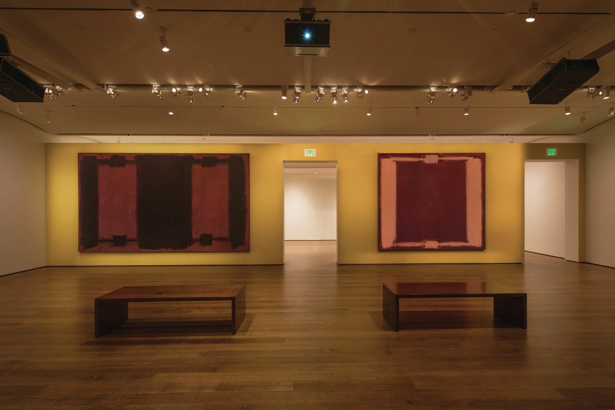 The "restored" Harvard Murals at the Harvard Art Museums