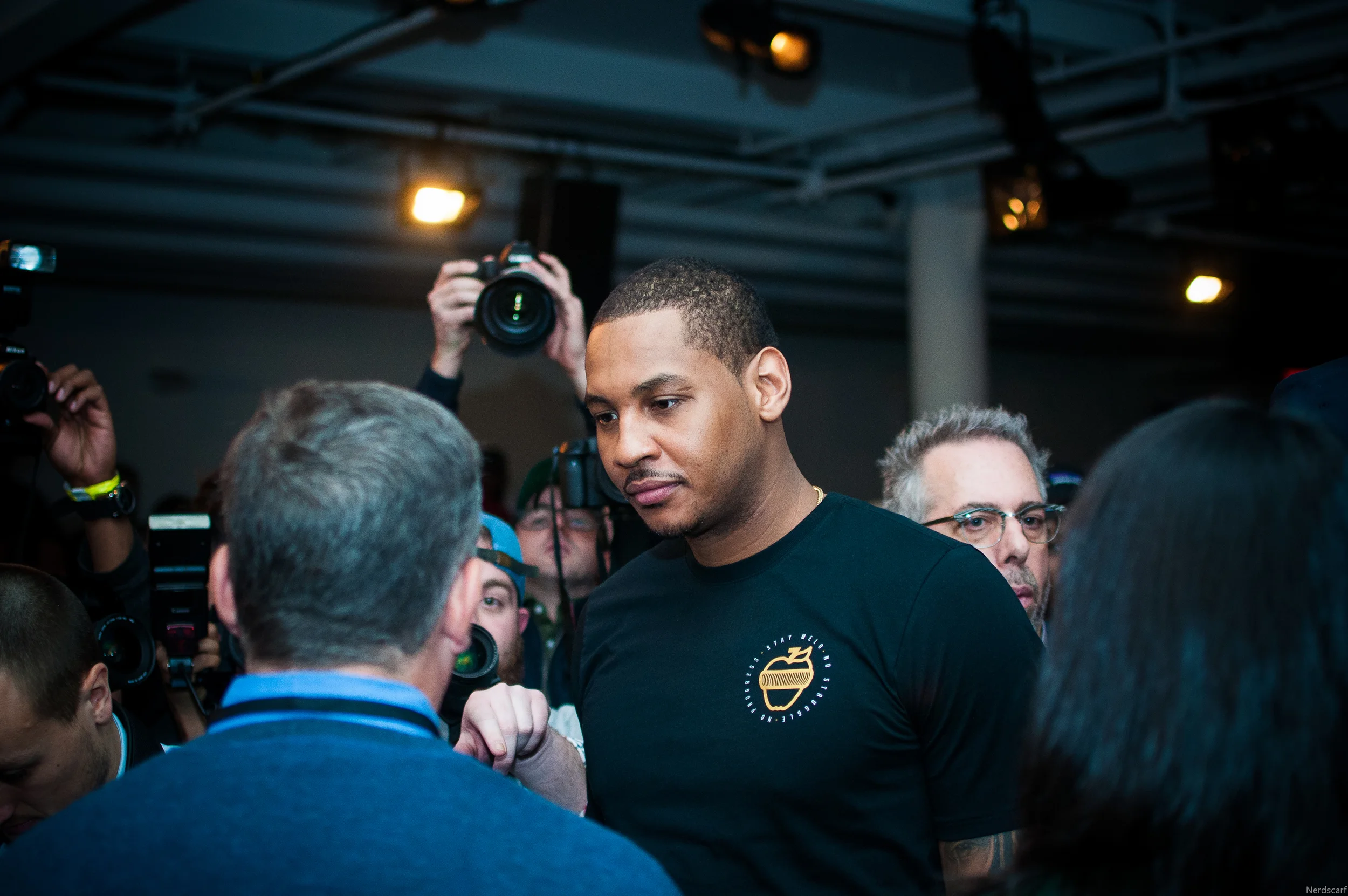 Carmelo Anthony for Melo 7 Fashion Week