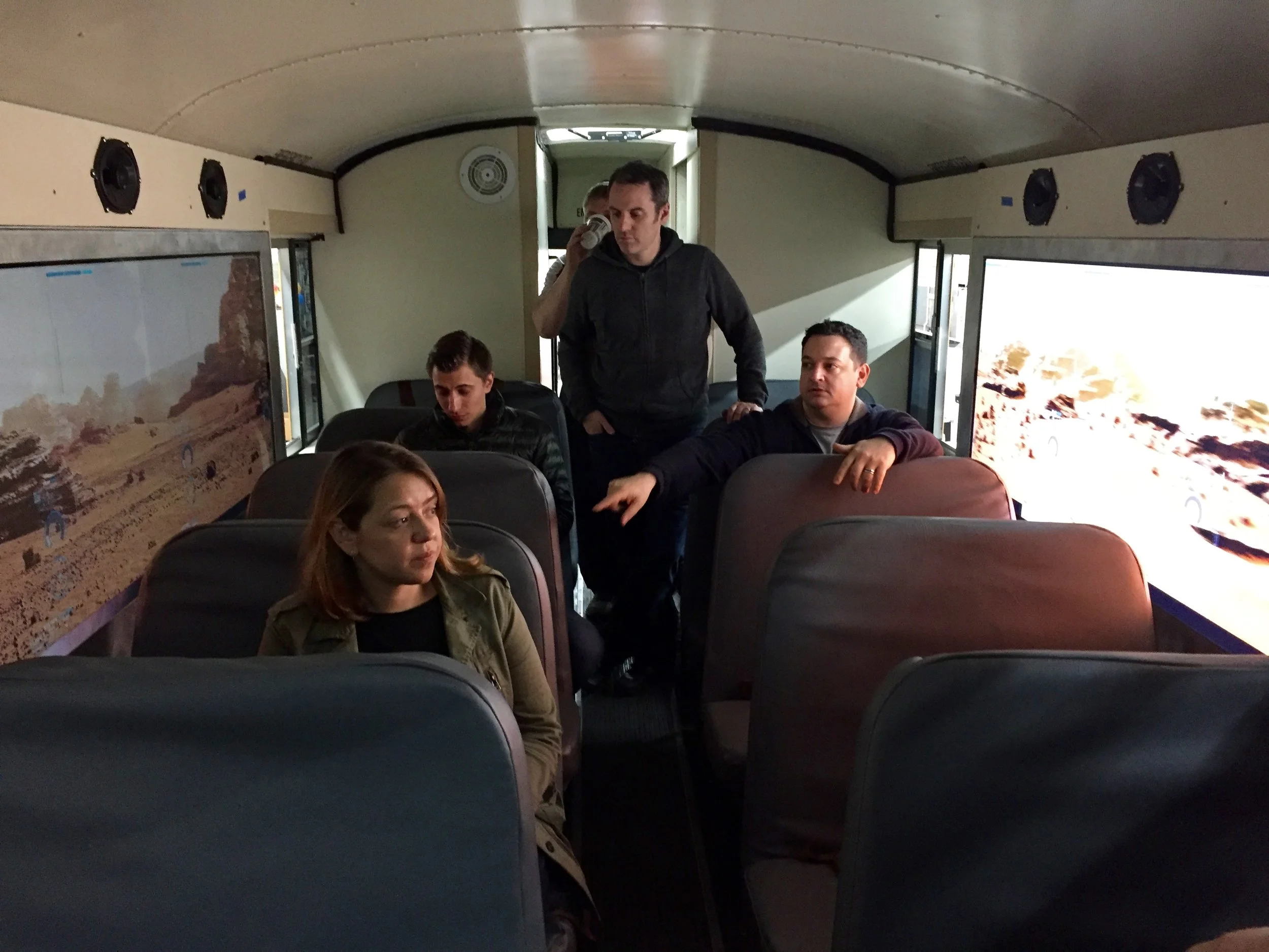 Field Trip to Mars bus fabrication. 29 hour day.