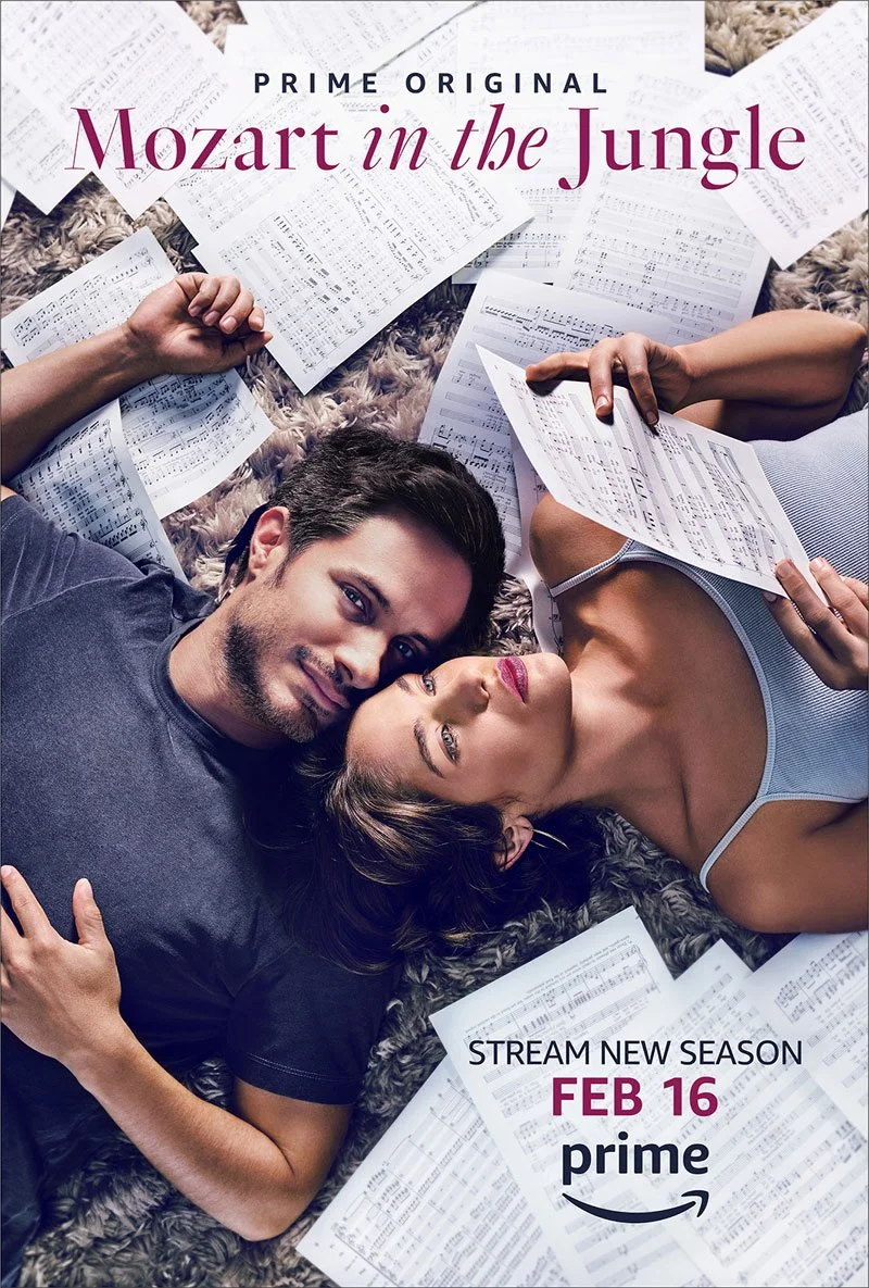   Mozart  in the  Jungle: Season 4   Amazon  2018  Directed by  Various   Production Design - &nbsp; Loren Weeks  Art Direction -&nbsp; Halina Gebarowicz  Sec Decoration -&nbsp; Stephanie Bowen  Property Master -&nbsp; Michael Cory  