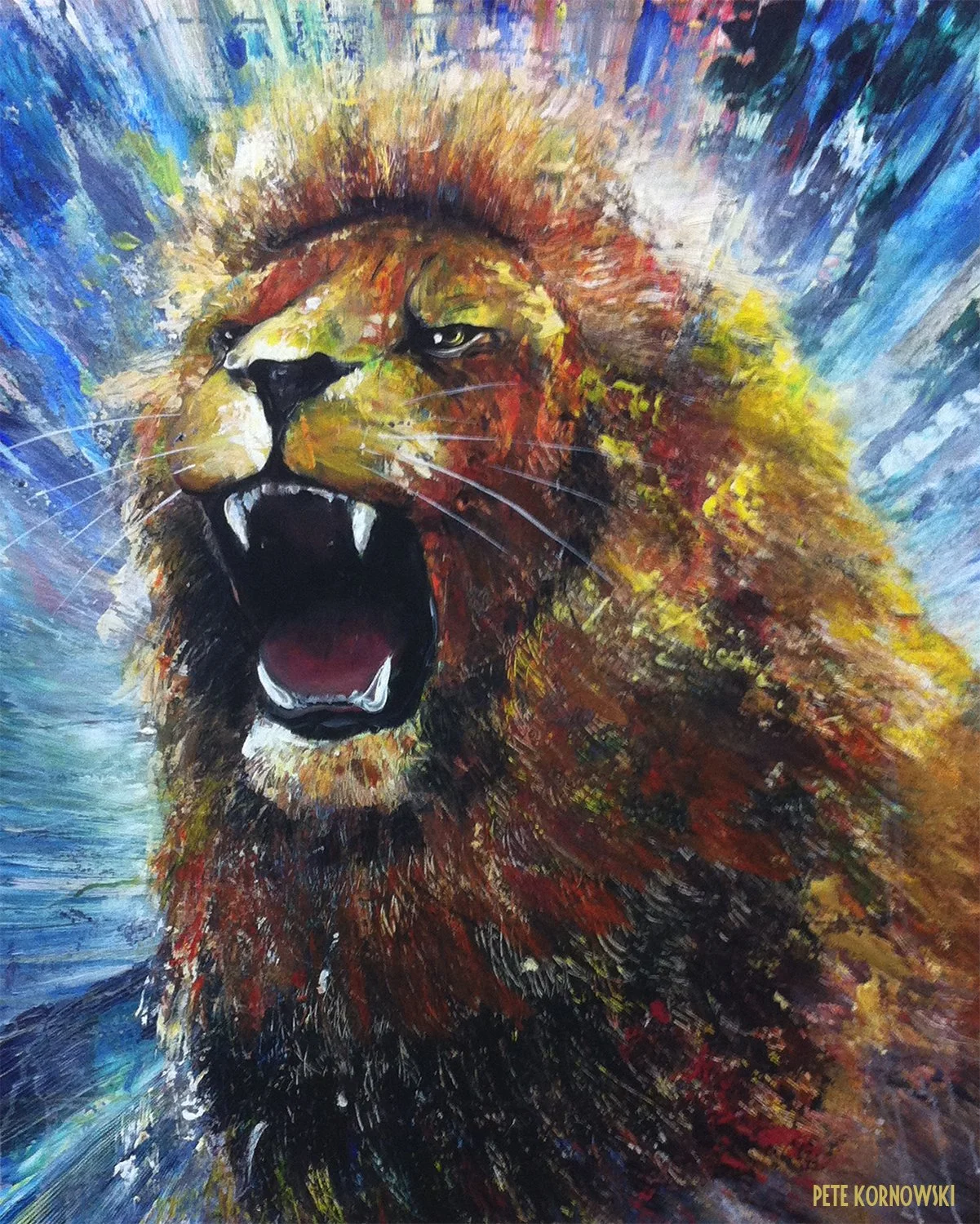 roaring_lion_pete_kornowski_original_painting_2026.jpg