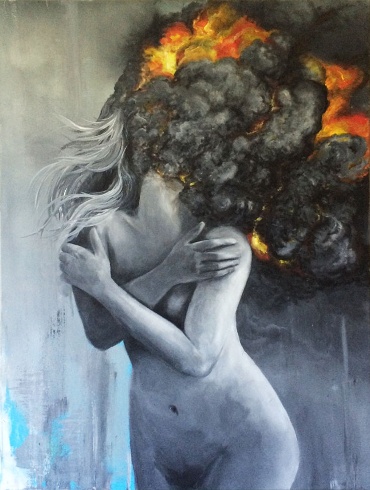 30x40 Acrylic on canvas, SOLD