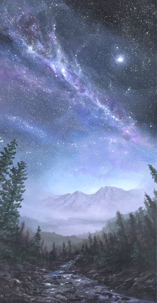12x24 acrylic on canvas, sold