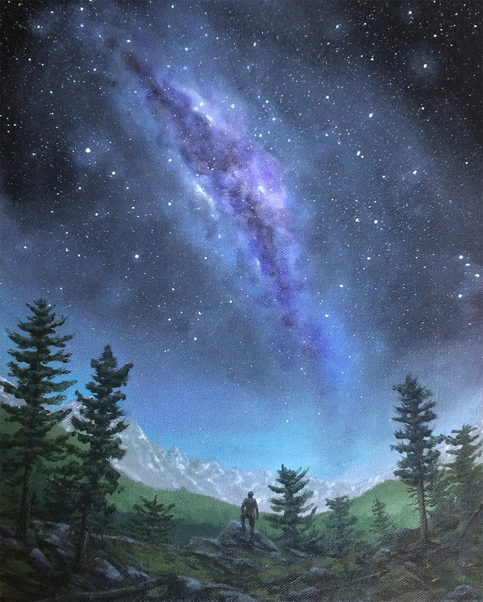 "Edge of the Universe" 2018, sold