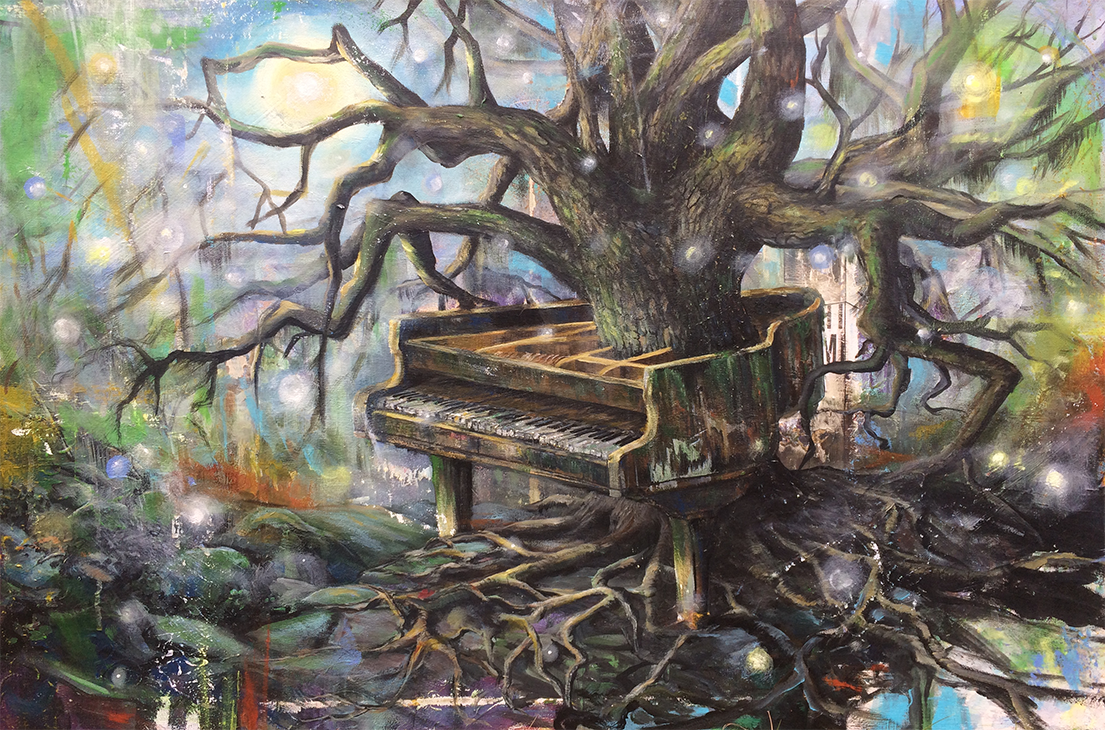 "Tree of Keys" 2018, sold